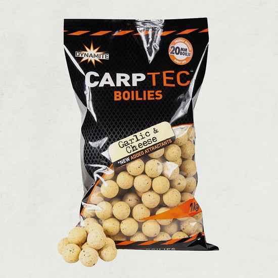 Carp-Tec Boilies in Garlic and Cheese (15mm)