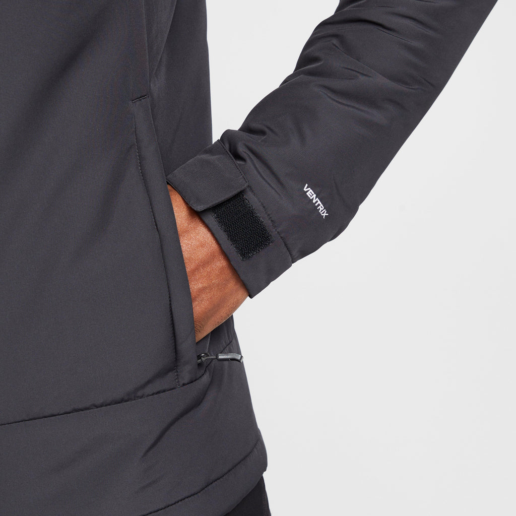 Men’s Athletic Outdoor Circular Insulated Hybrid Jacket
