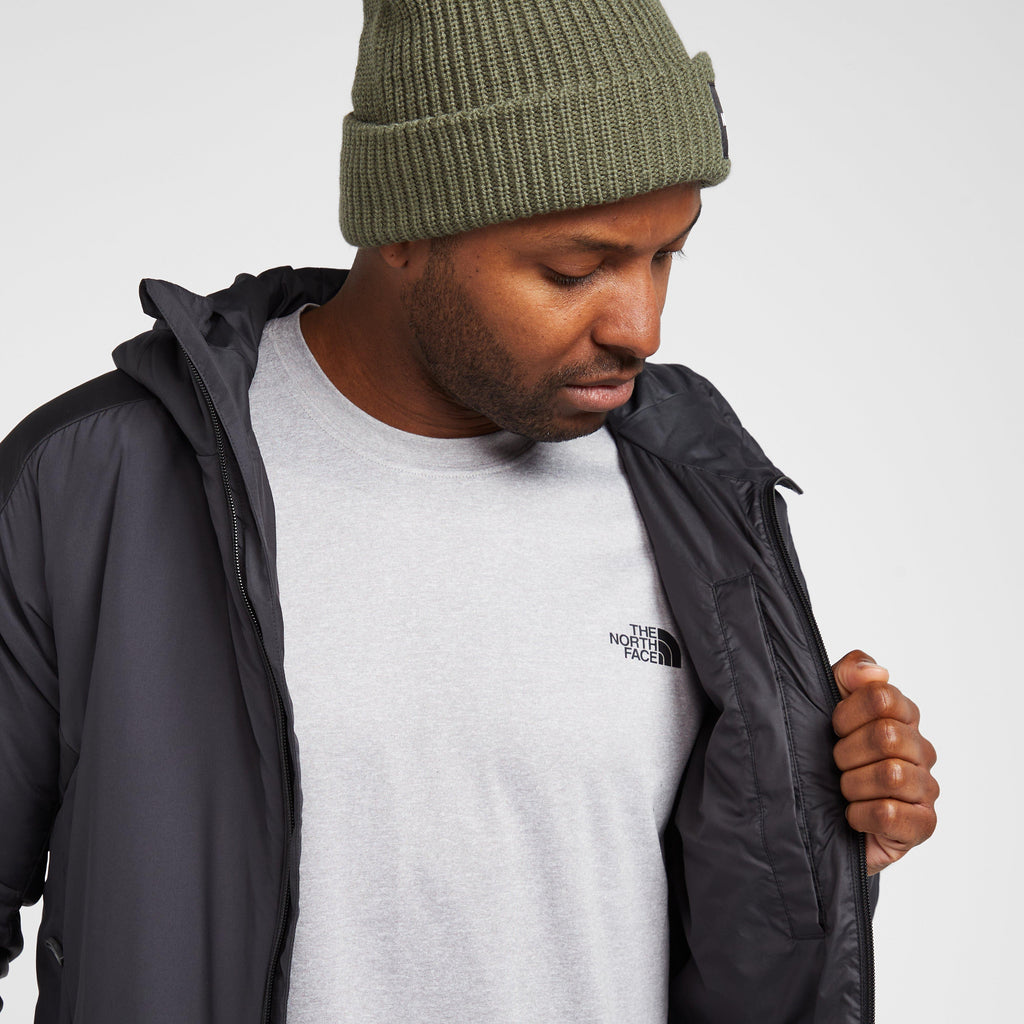 Men’s Athletic Outdoor Circular Insulated Hybrid Jacket