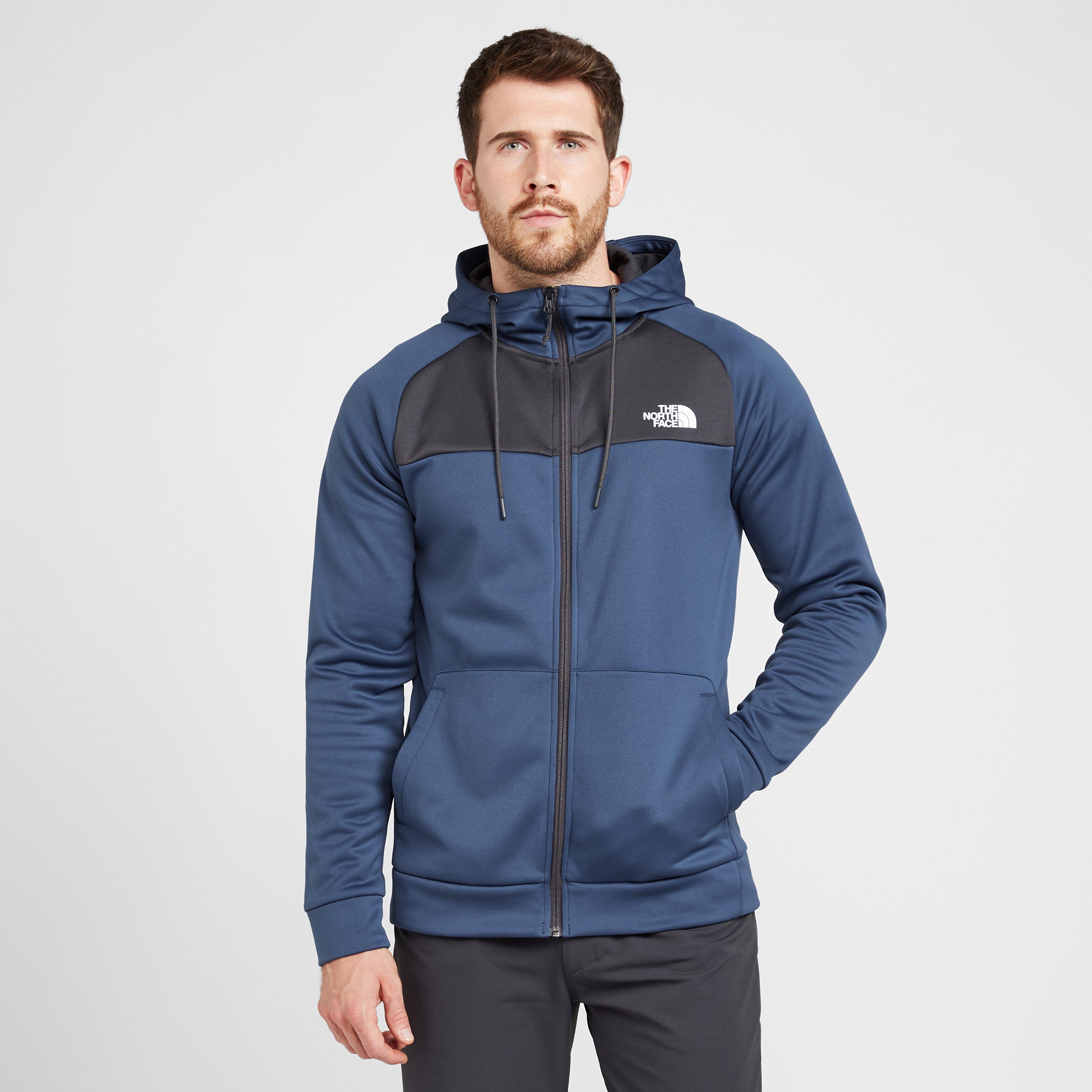 Blue The North Face Men's Reaxion Full Zip Hoodie – Blacks