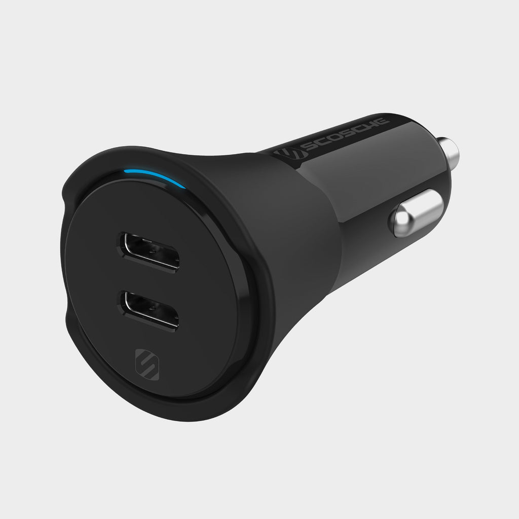 PowerVolt™ PD40 Dual-Port USB-C® Car Charger