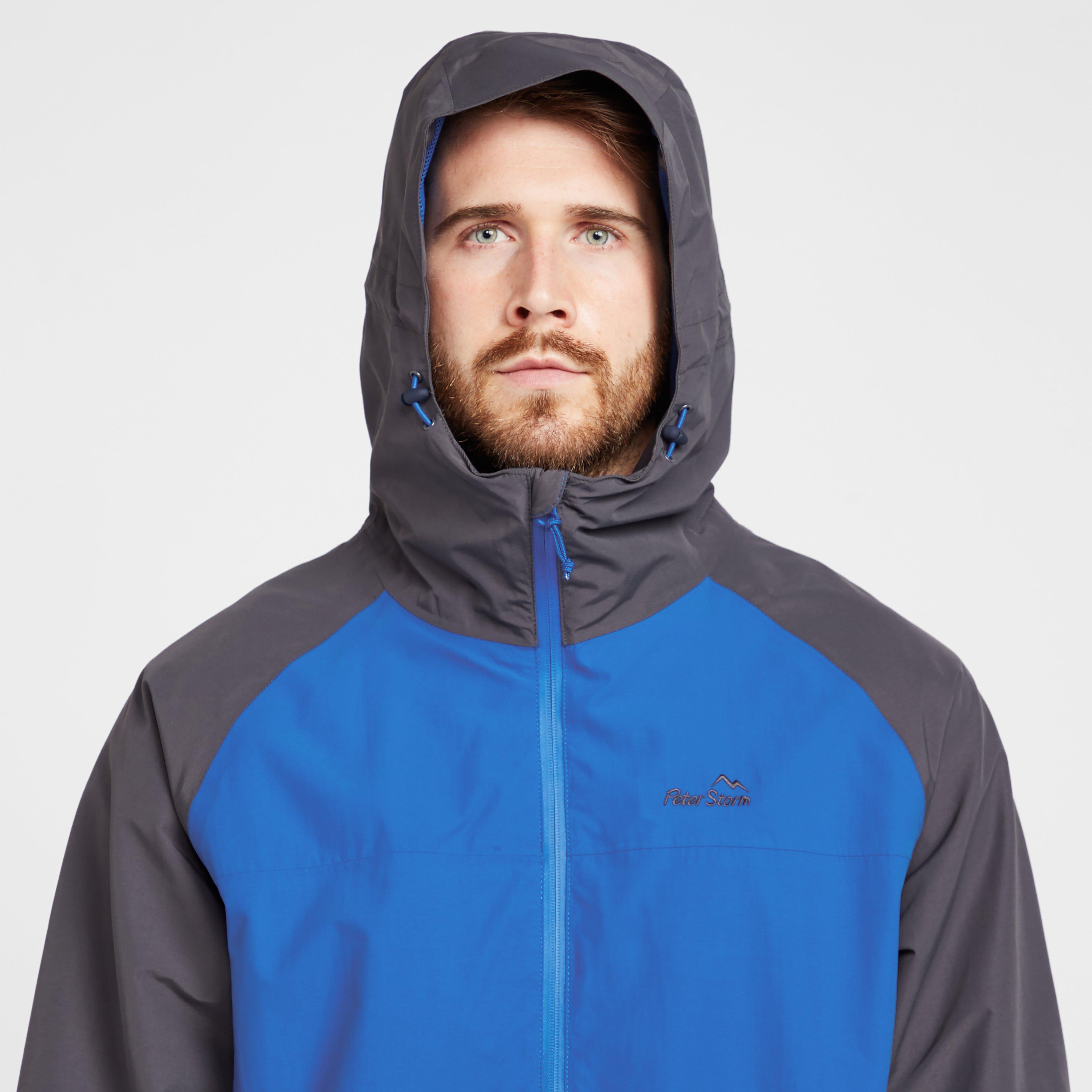 Men's Colour Block Waterproof Jacket