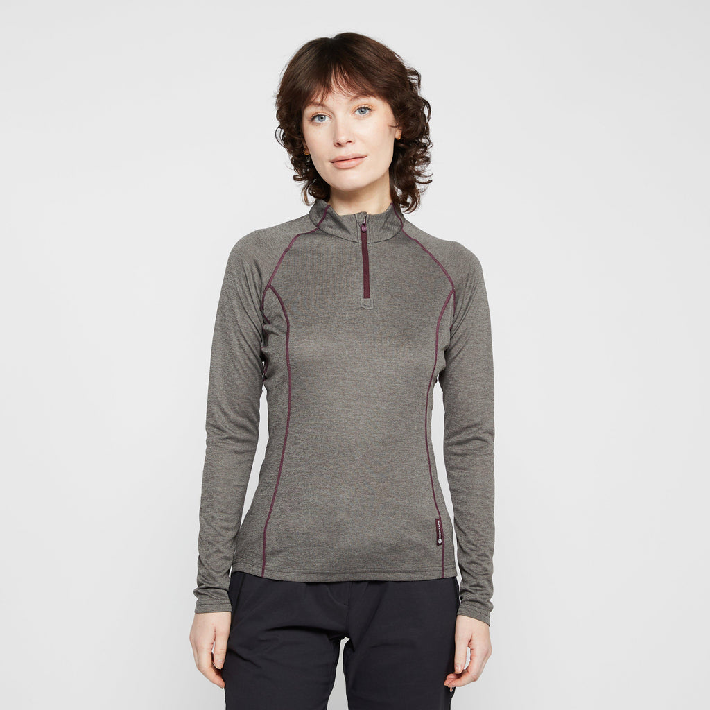 Women’s Dart Zip Neck Top