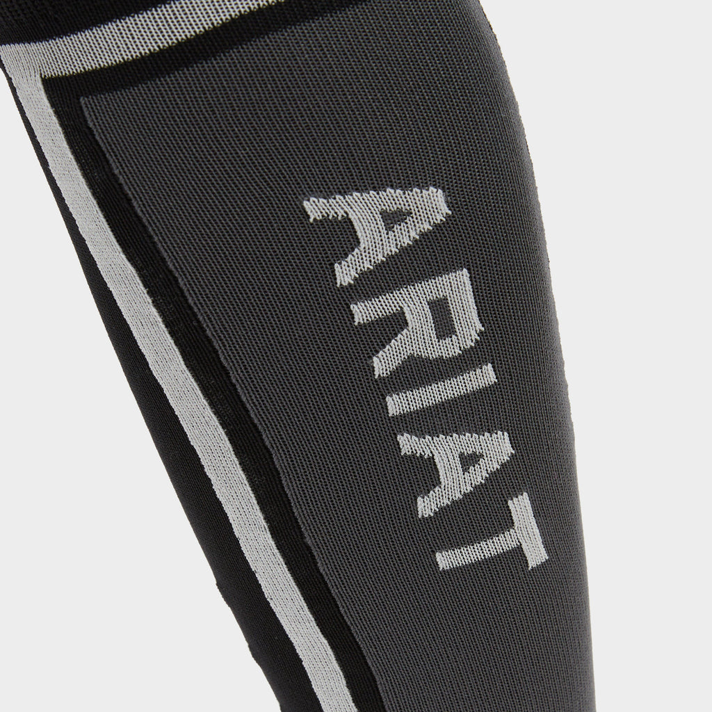 Tek Slimline Performance Socks Black Sleet