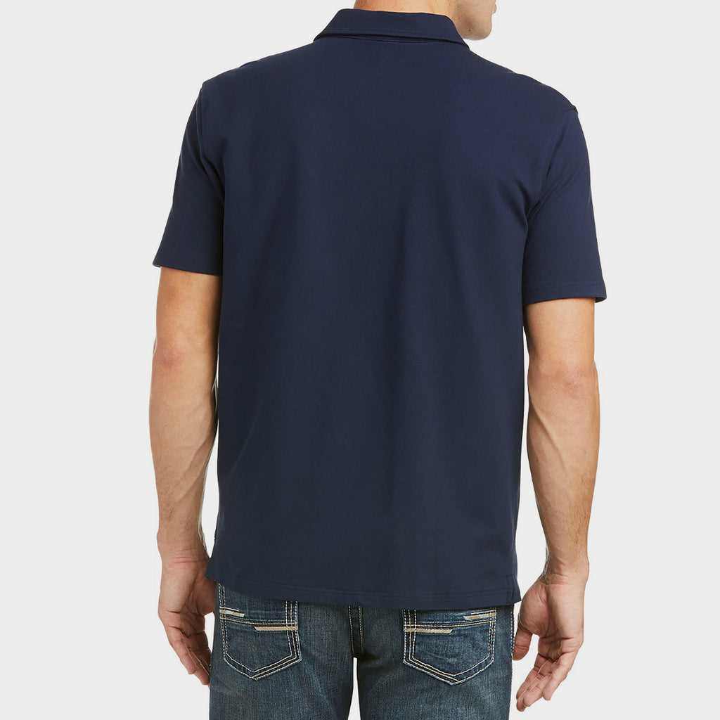 Men's Medal Short Sleeved Polo