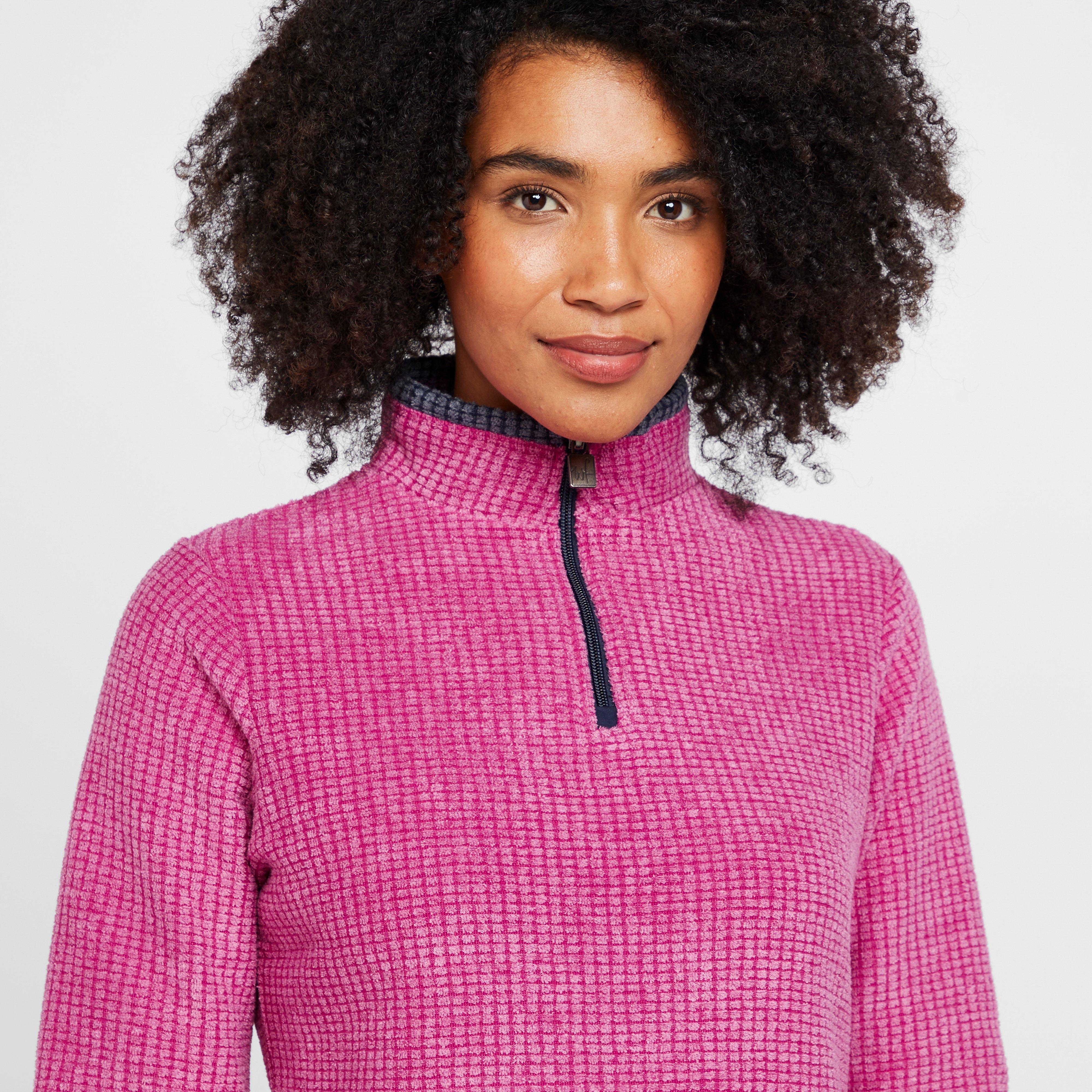 Women's Lynda Grid Half Zip Grid Fleece