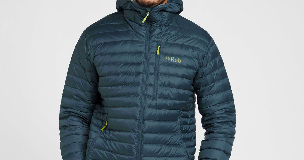 Blue Rab Men’s Microlight Alpine Down Jacket – Blacks