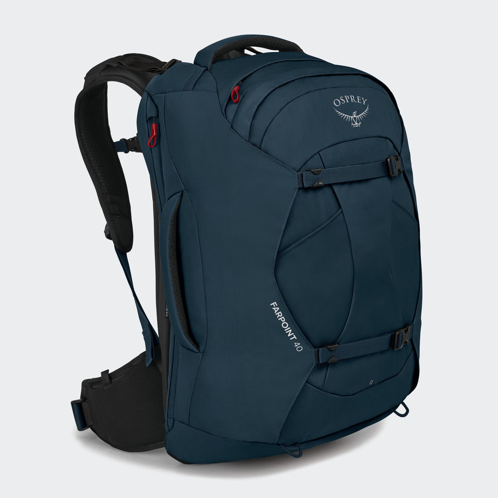 Blue Osprey Farpoint 40L Travel Backpack – Blacks
