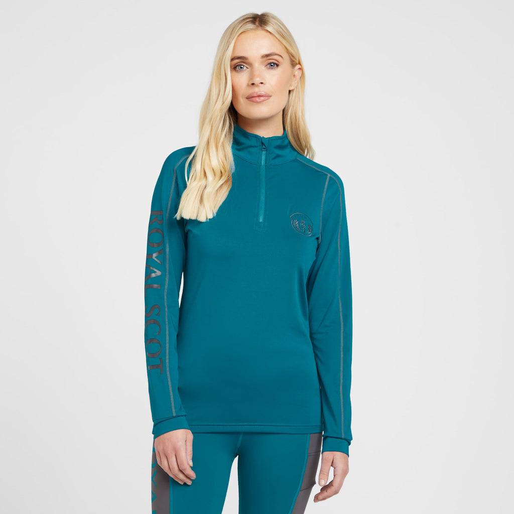 Women's Gracie Long Sleeve Base Layer Ocean Depths/Grey