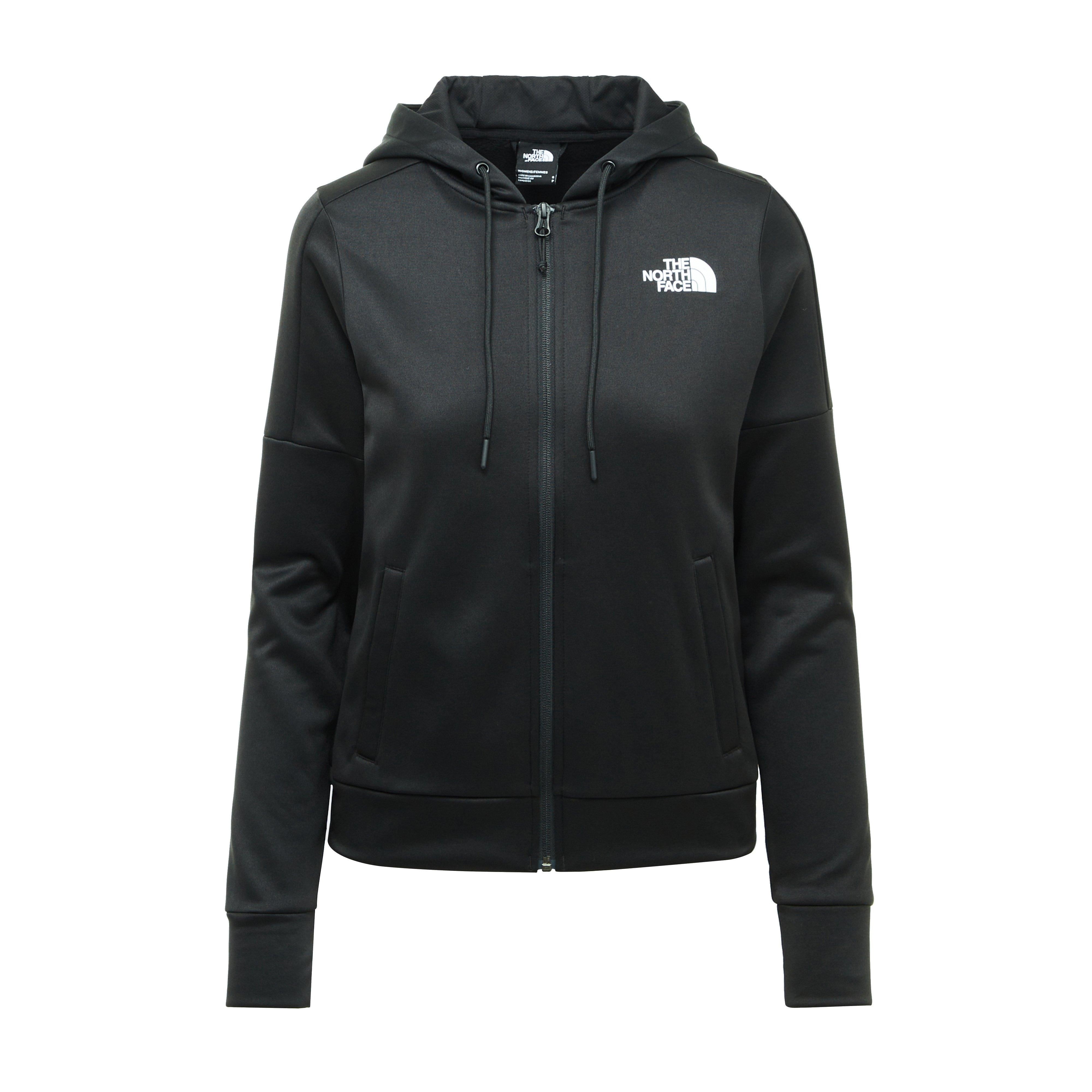 Black The North Face Women's Reaxion Full Zip Fleece Hoodie – Blacks