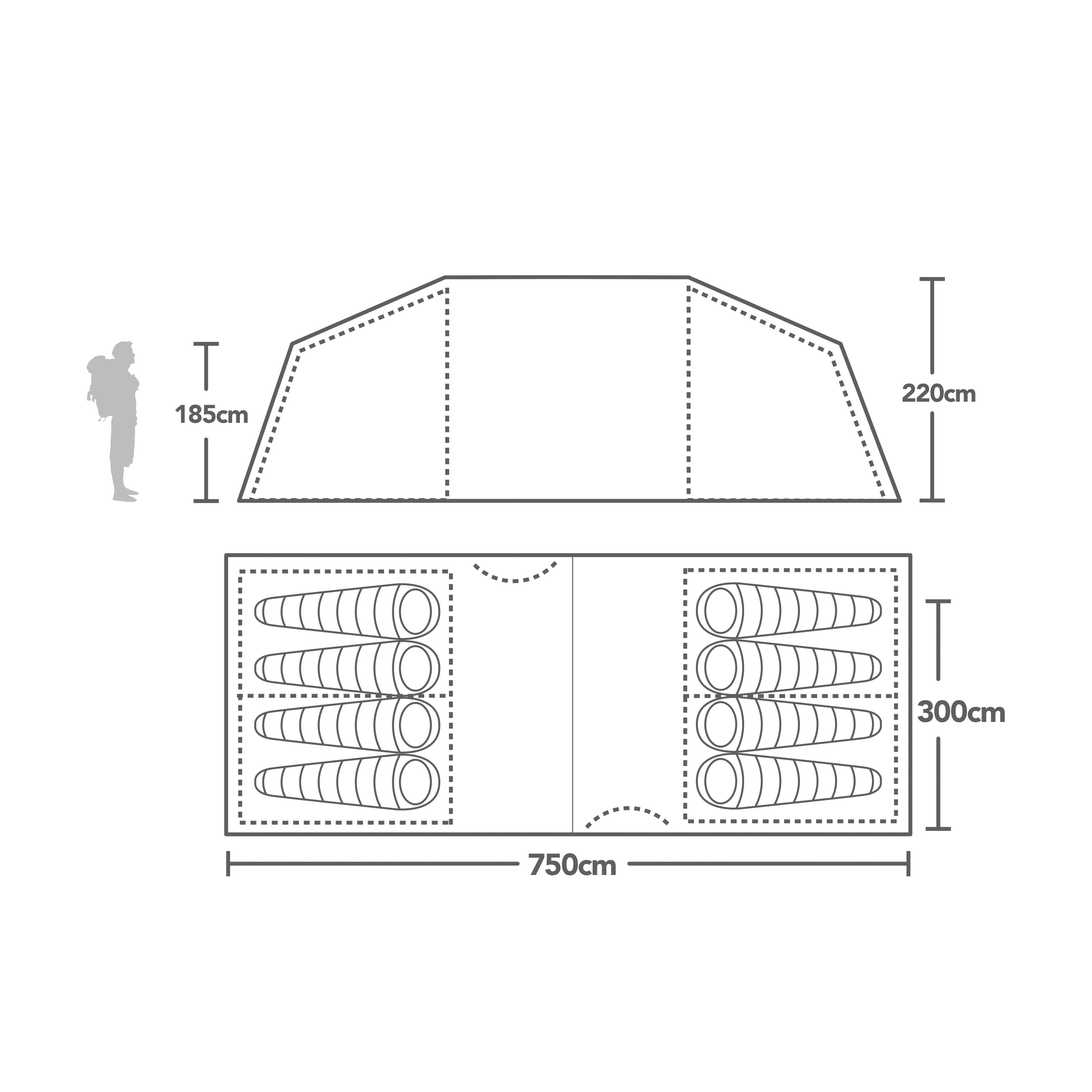 Air 800 Nightfall® Tent