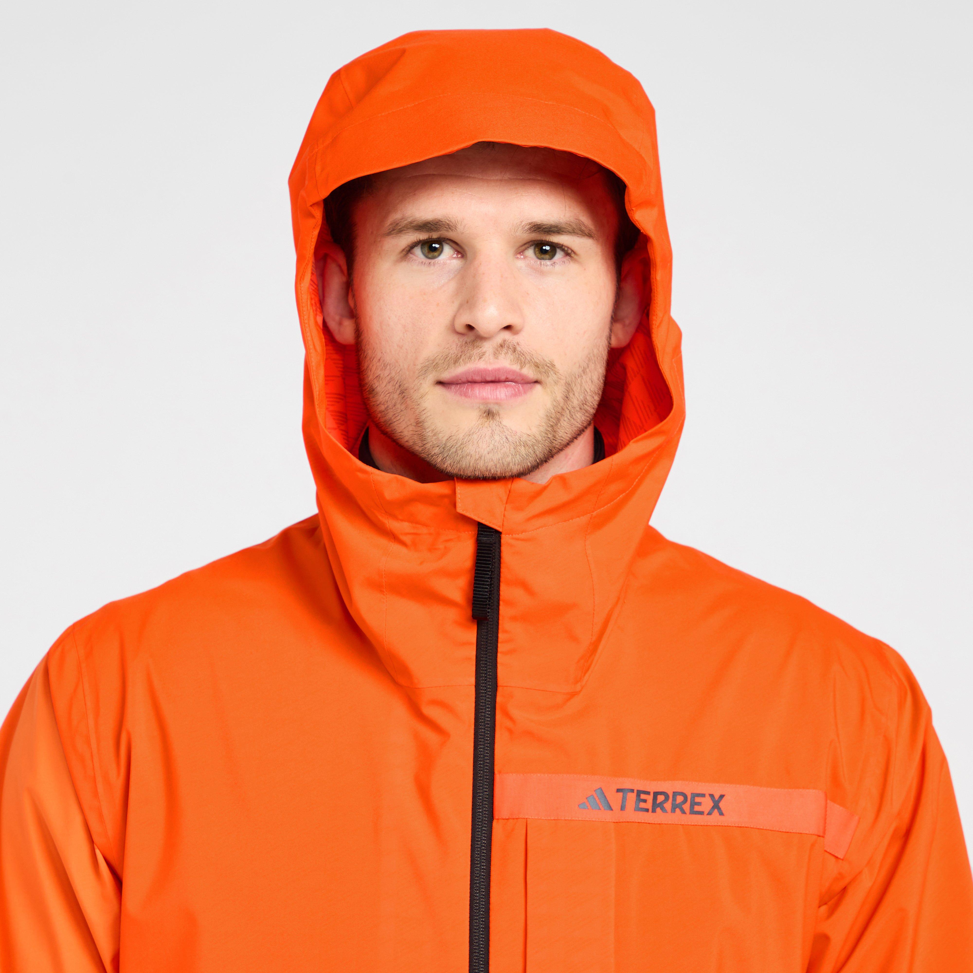 Orange adidas Terrex Men's Multi RAIN.RDY 2.5-Layer Waterproof
