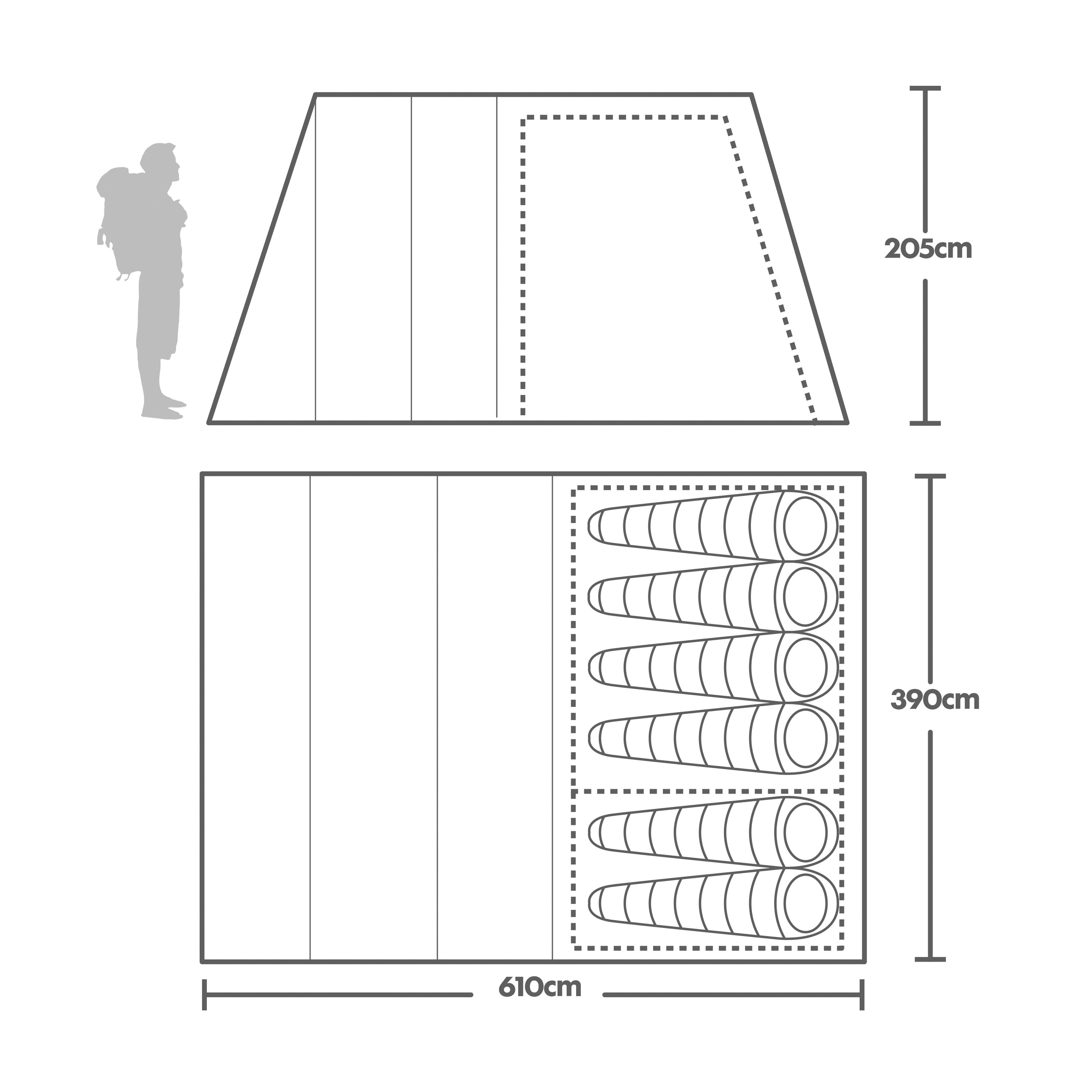 Vanguard Nightfall 6 Tent