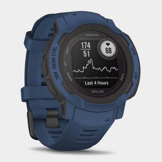 Instinct® 2 Solar Multi-Sport GPS Smartwatch Blue