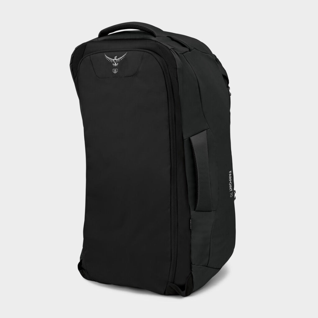 Black Osprey Farpoint 70 Litre Travel Backpack – Blacks Black Osprey Farpoint 70 Litre Travel Backpack – Blacks