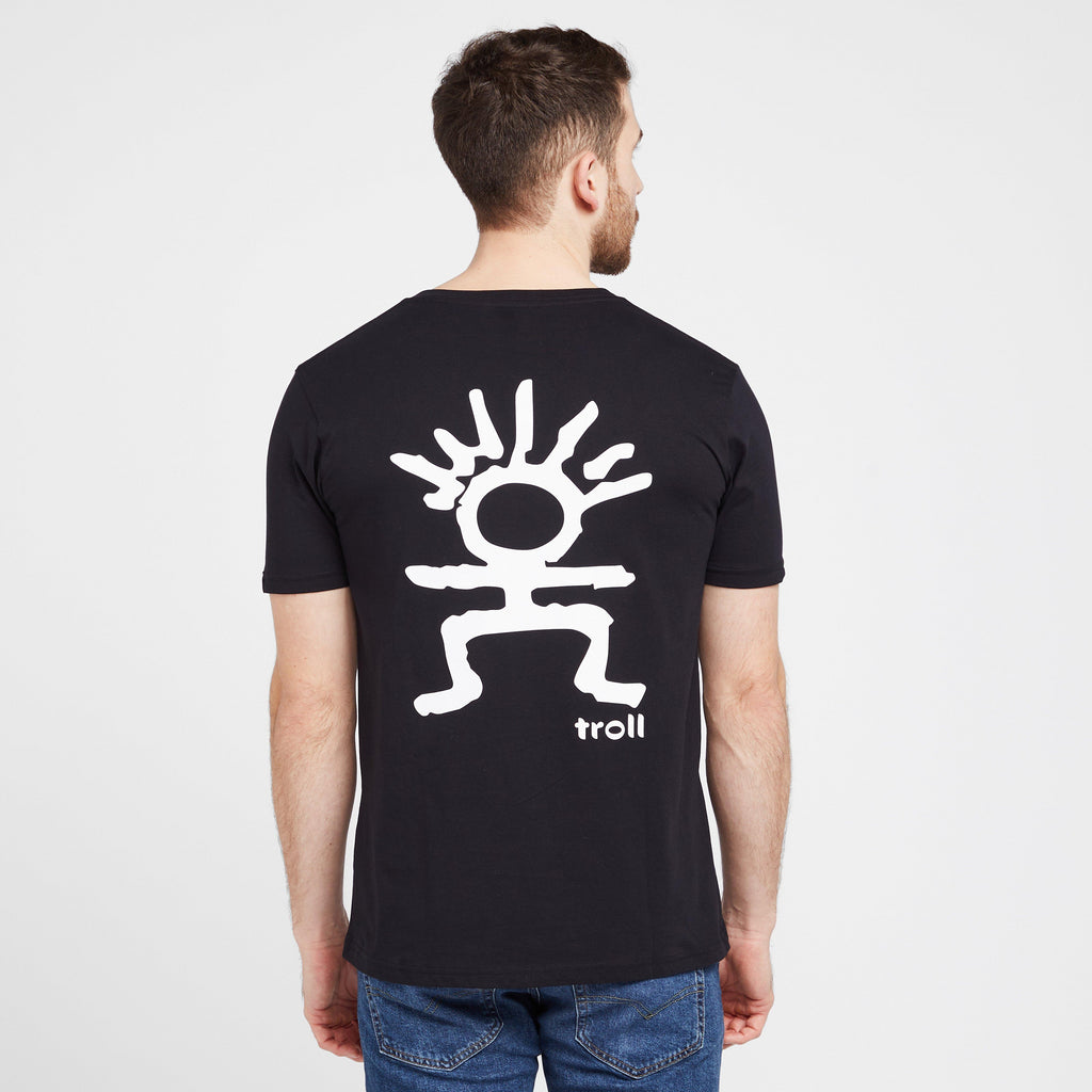 Men’s Back Logo T-Shirt in Black