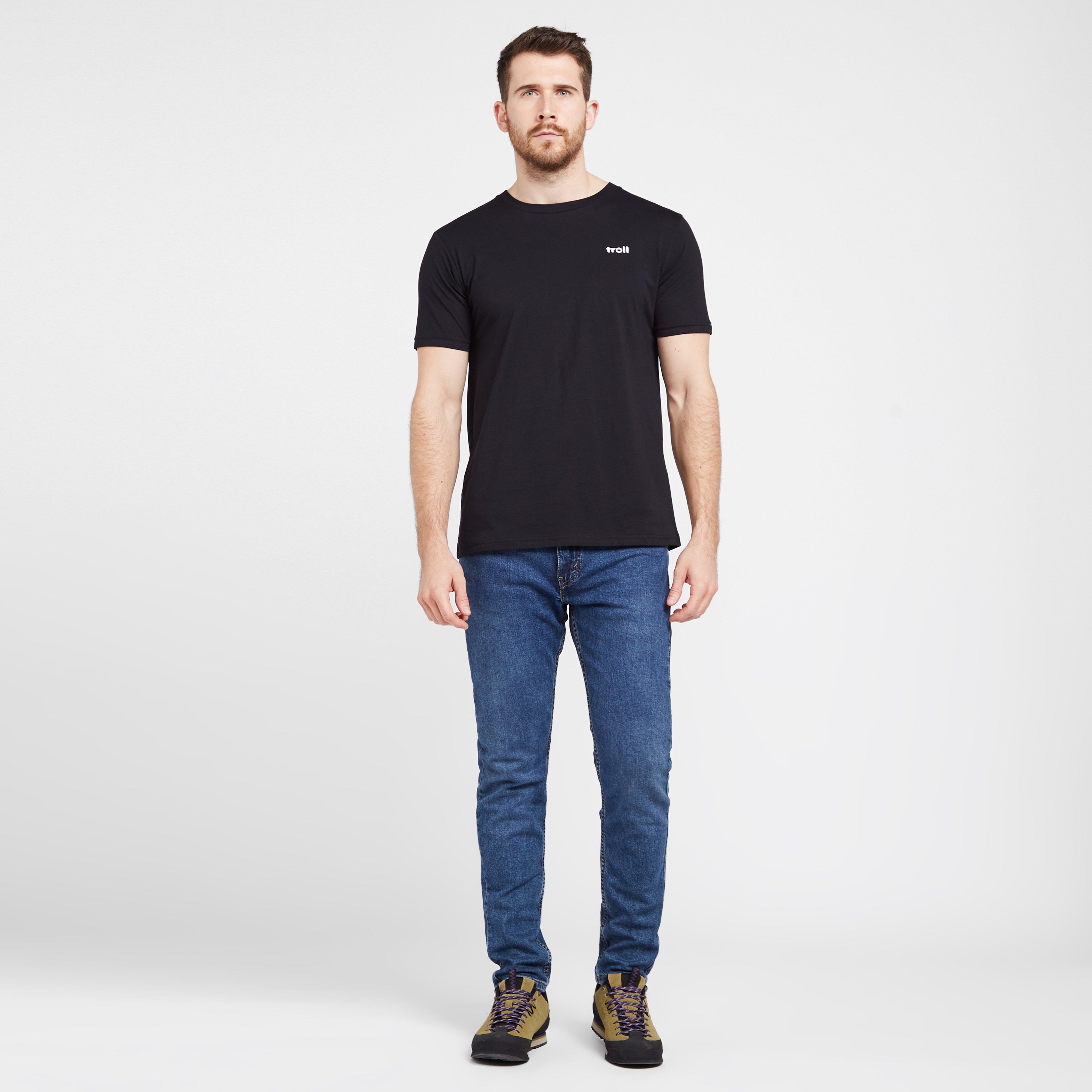 Men’s Back Logo T-Shirt in Black