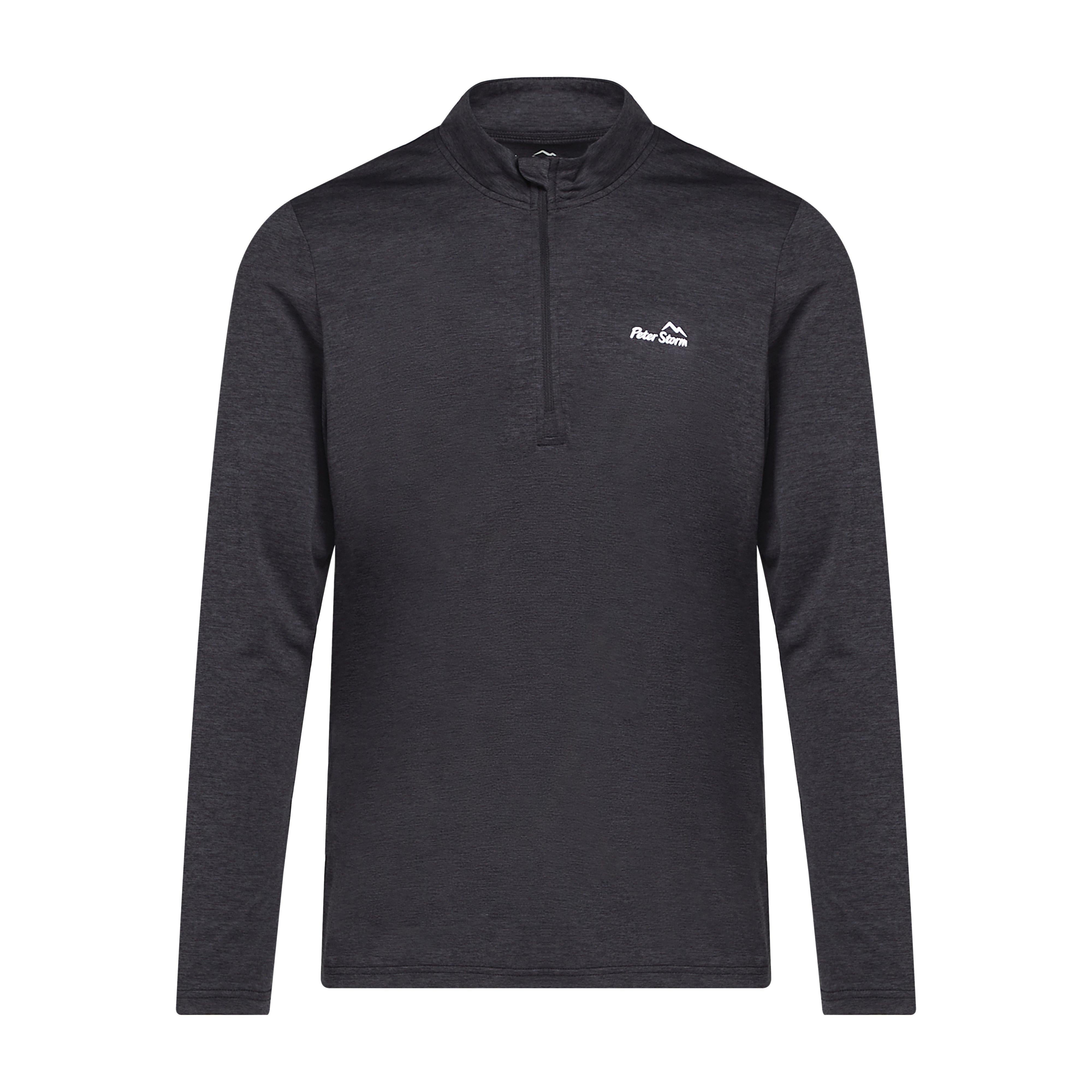 Men’s Long Sleeved Zipped Active T-Shirt