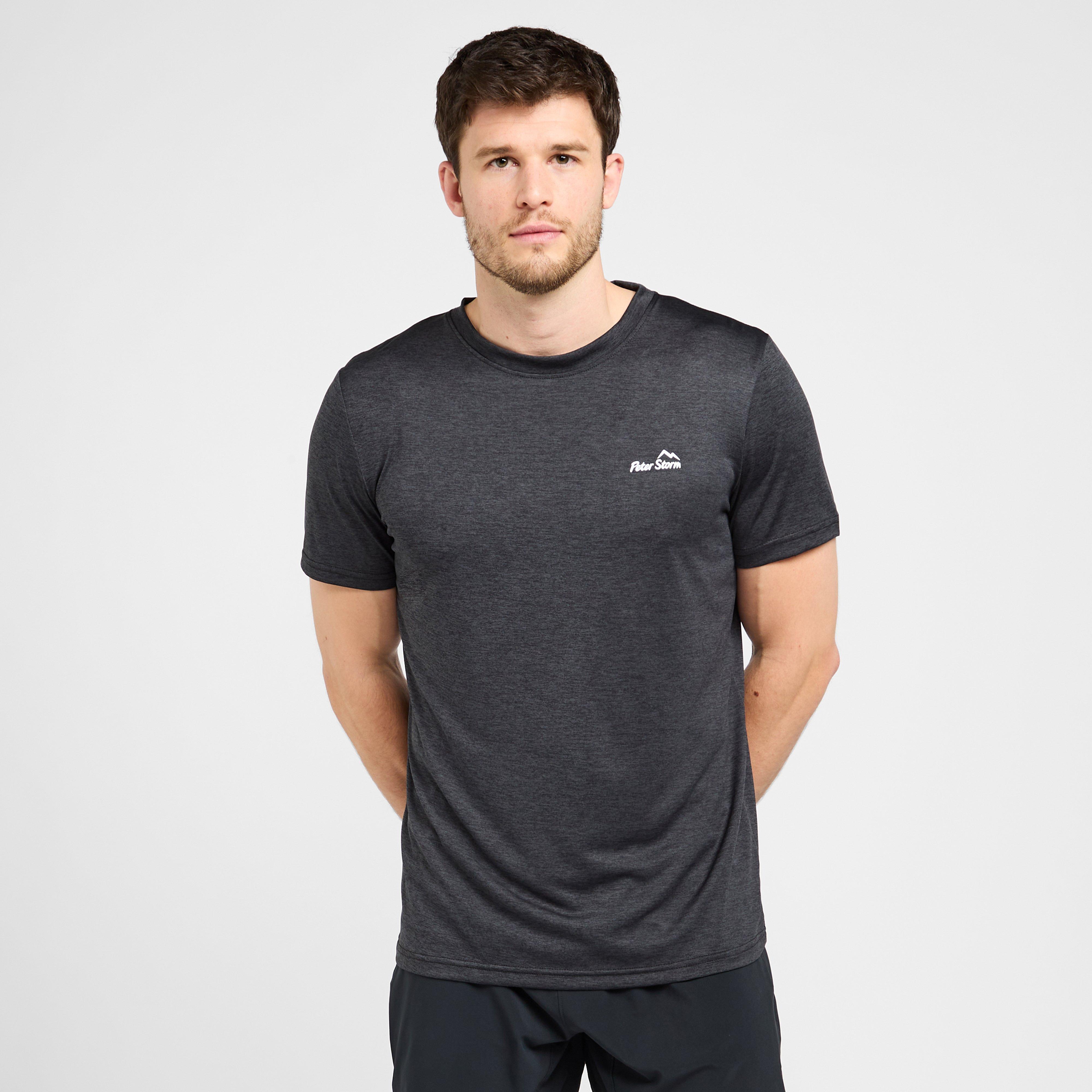 Mens Active Short Sleeve T-Shirt Black