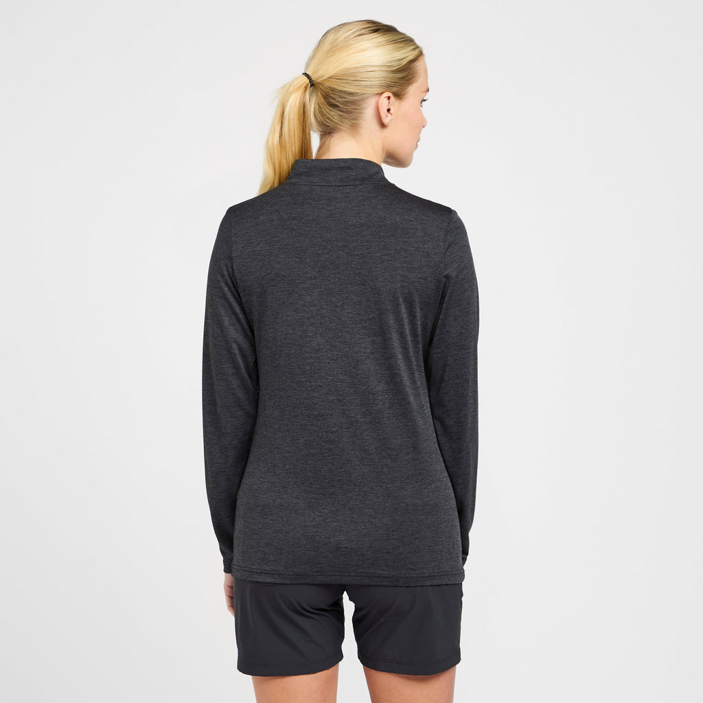 Women’s Long Sleeved Zipped Active T-Shirt
