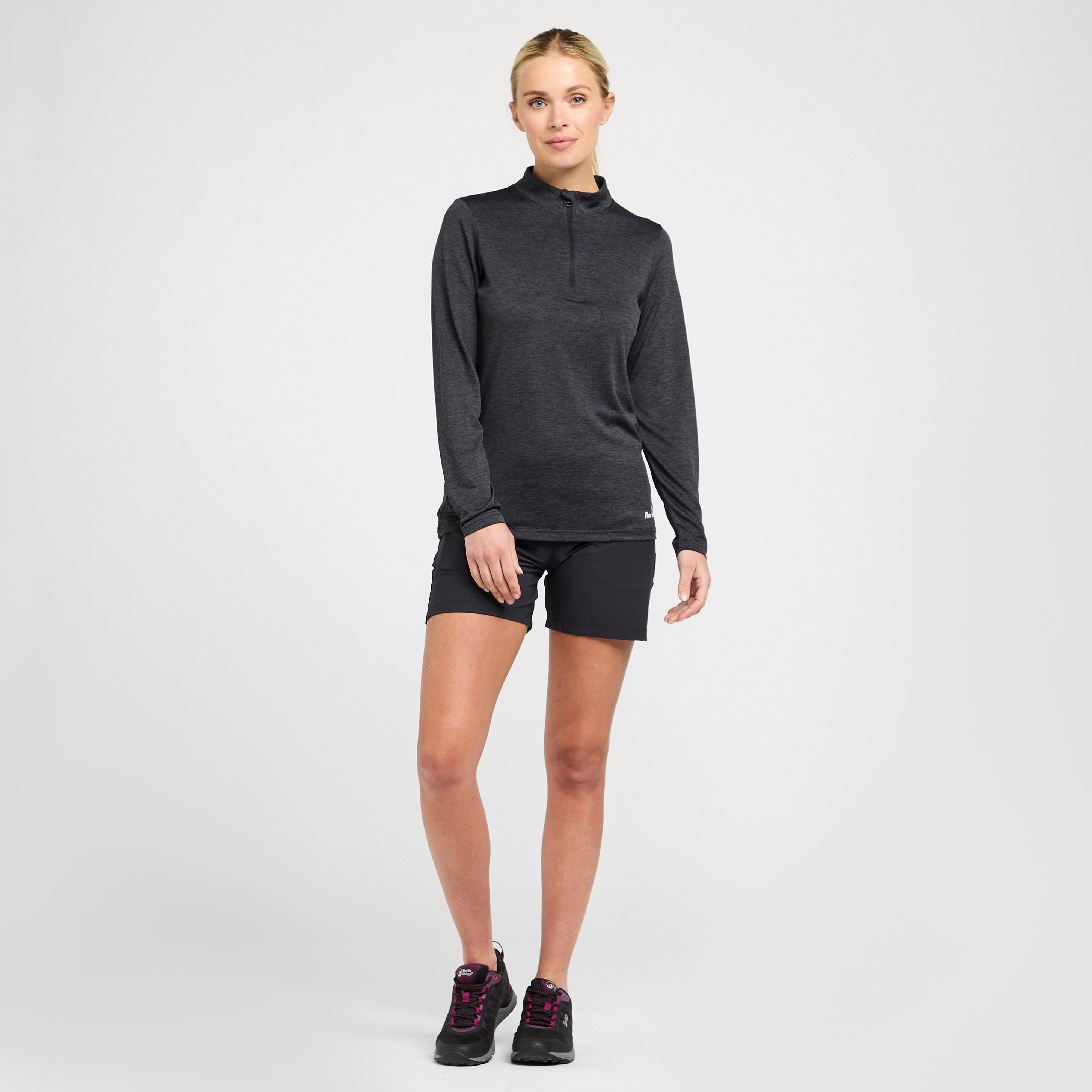 Women’s Long Sleeved Zipped Active T-Shirt