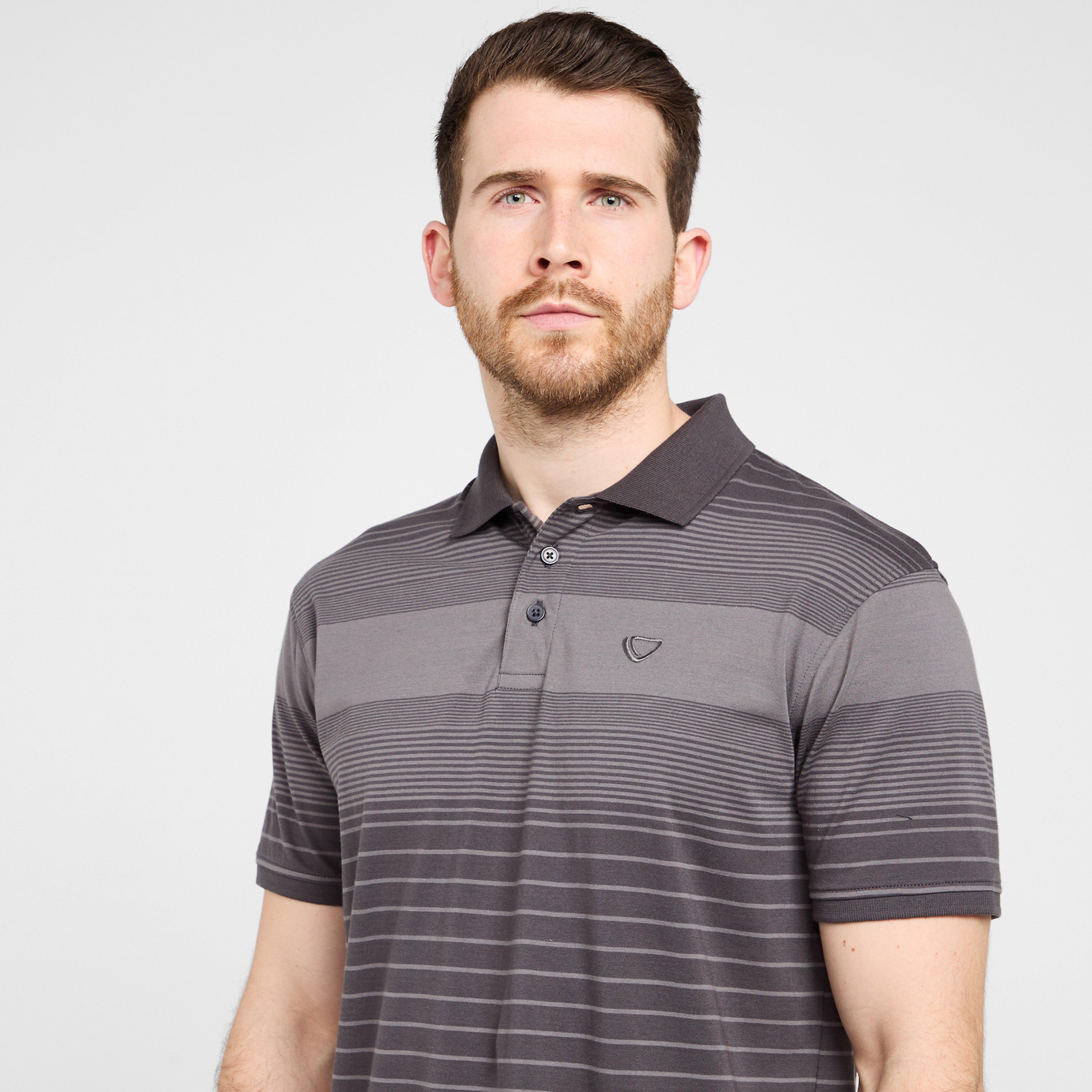 Men's Striped Polo Shirt
