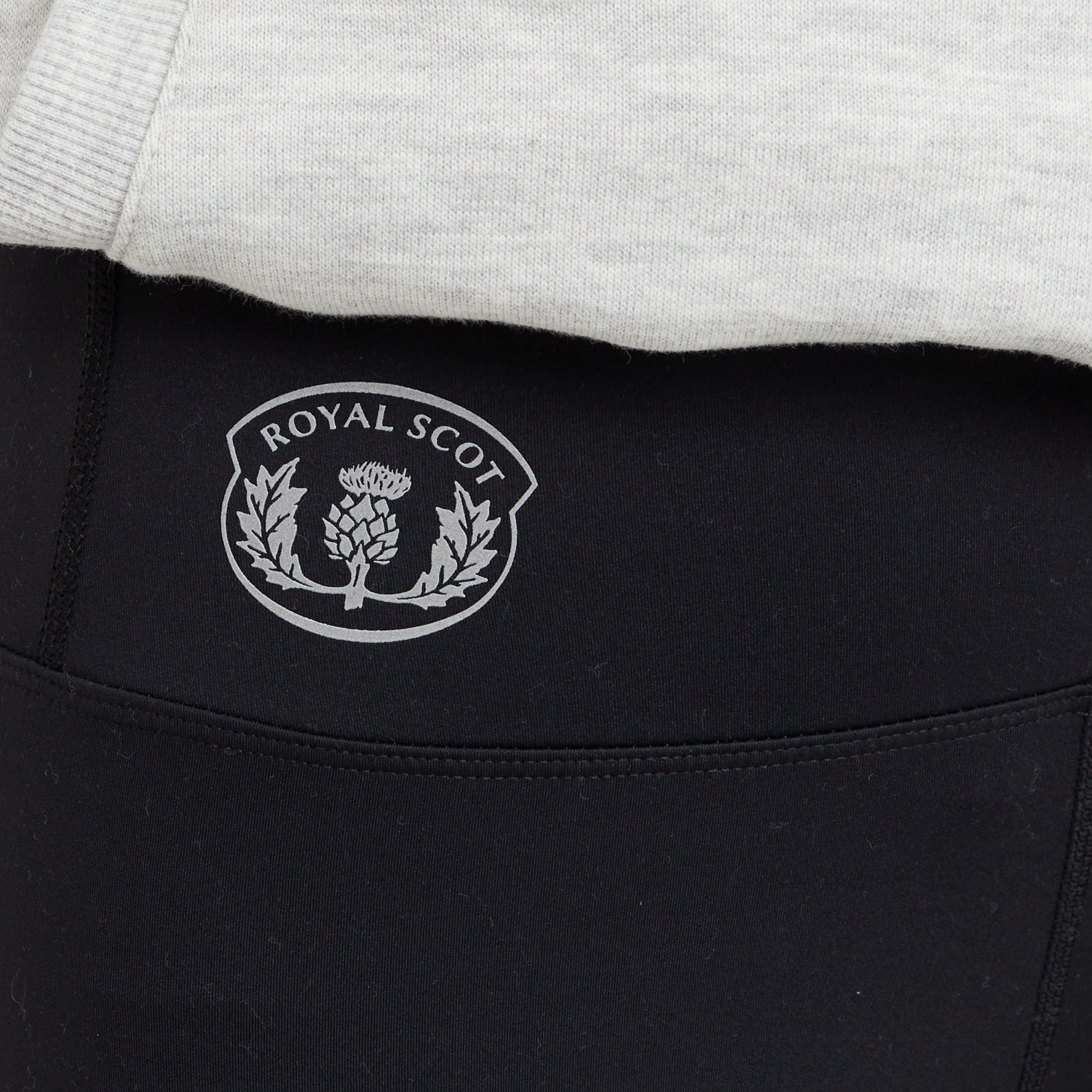 Kids’ Ivy Knee Patch Tights Black