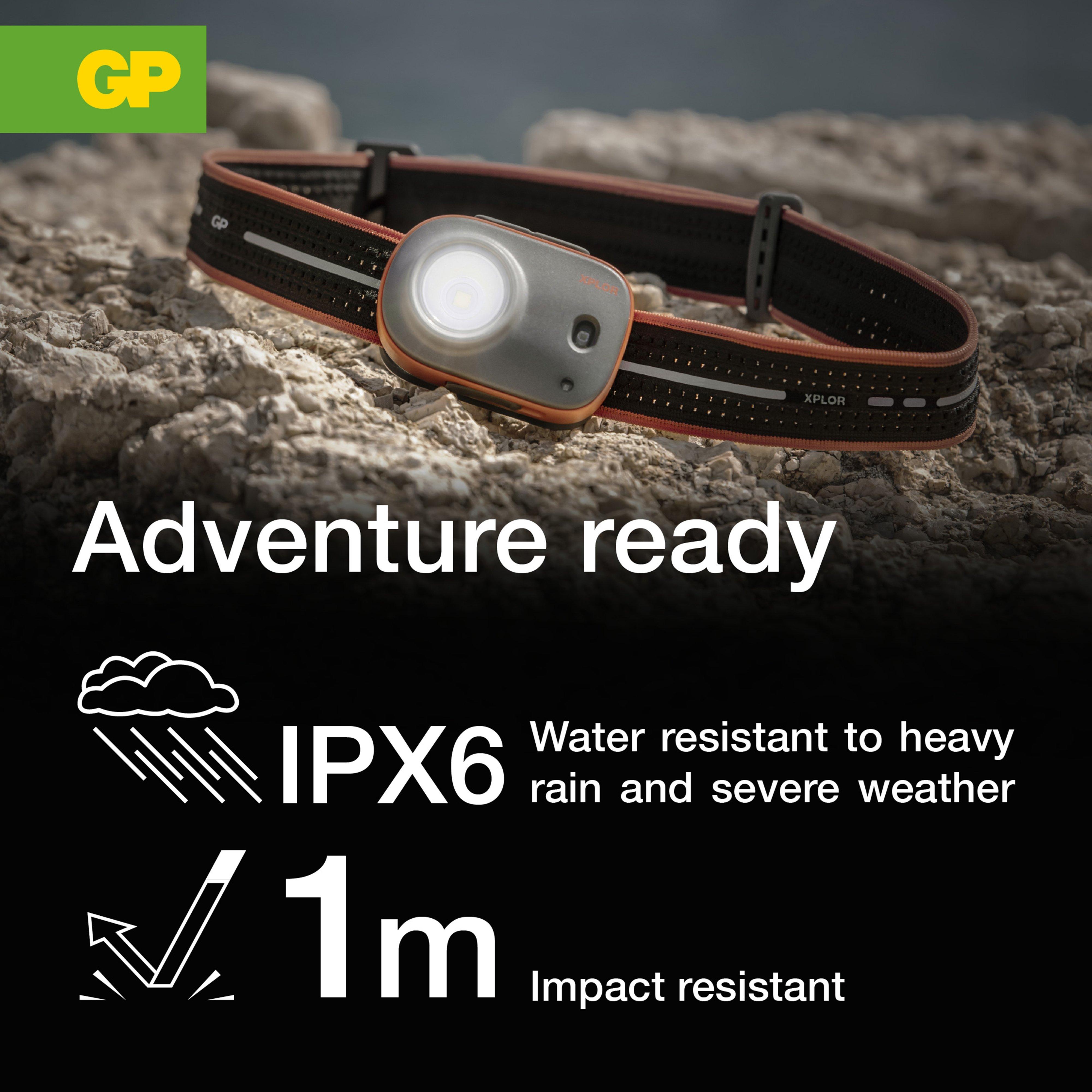 XPLOR PHR16 Ultra Compact & Lightweight Headlamp 300L Rechargeable