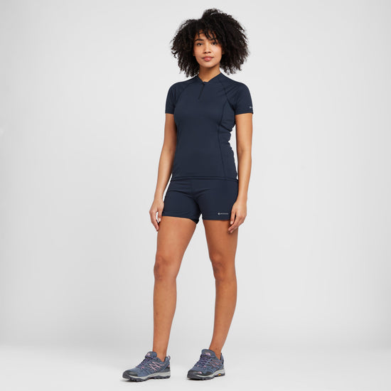 Women’s Dart Nano Short Sleeve Zip T-Shirt