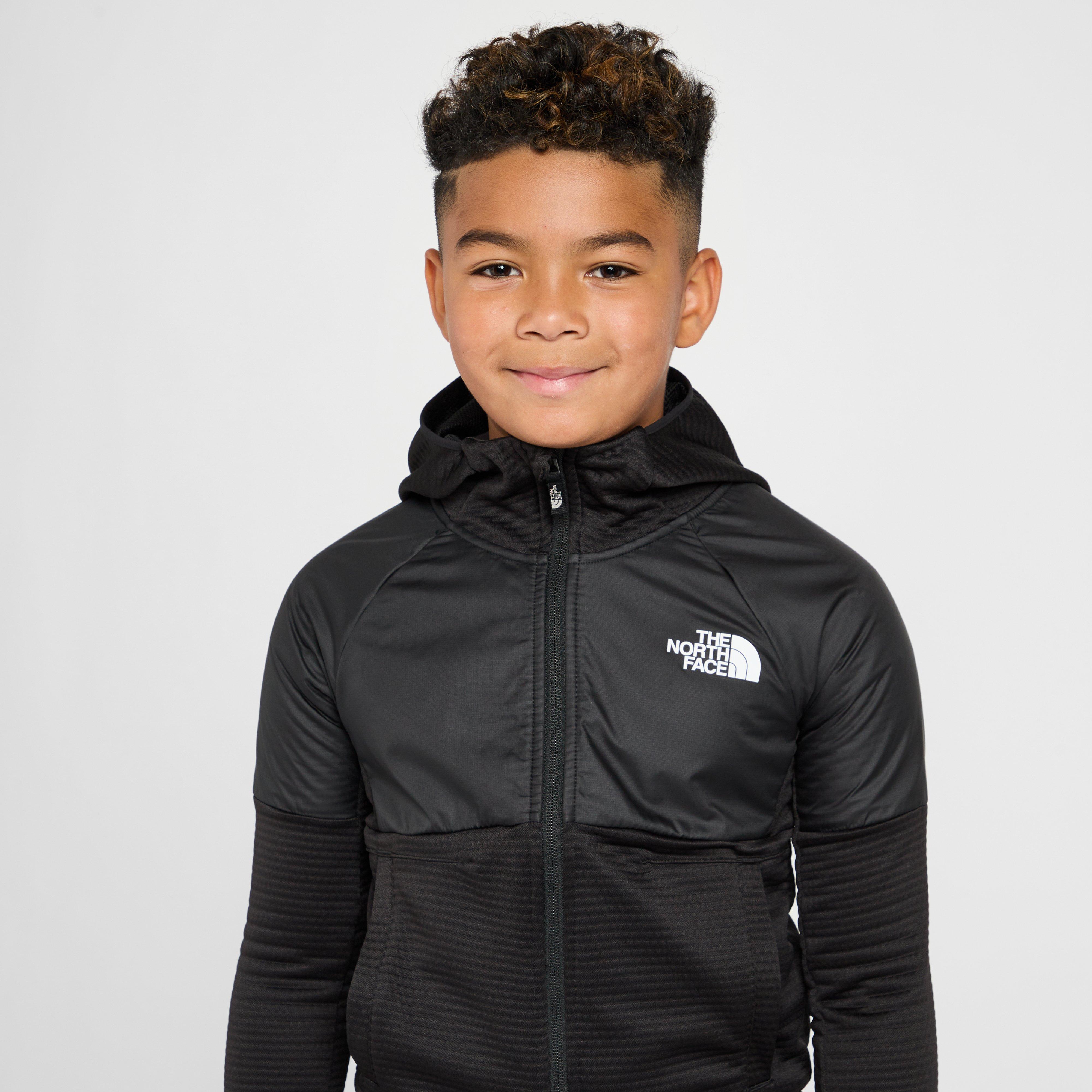 THE NORTH　FACE　KIDS 　ボアジップパーカー ブラック　130㎝ Black The North Face Kids' Mountain Athletics Full Zip Hooded