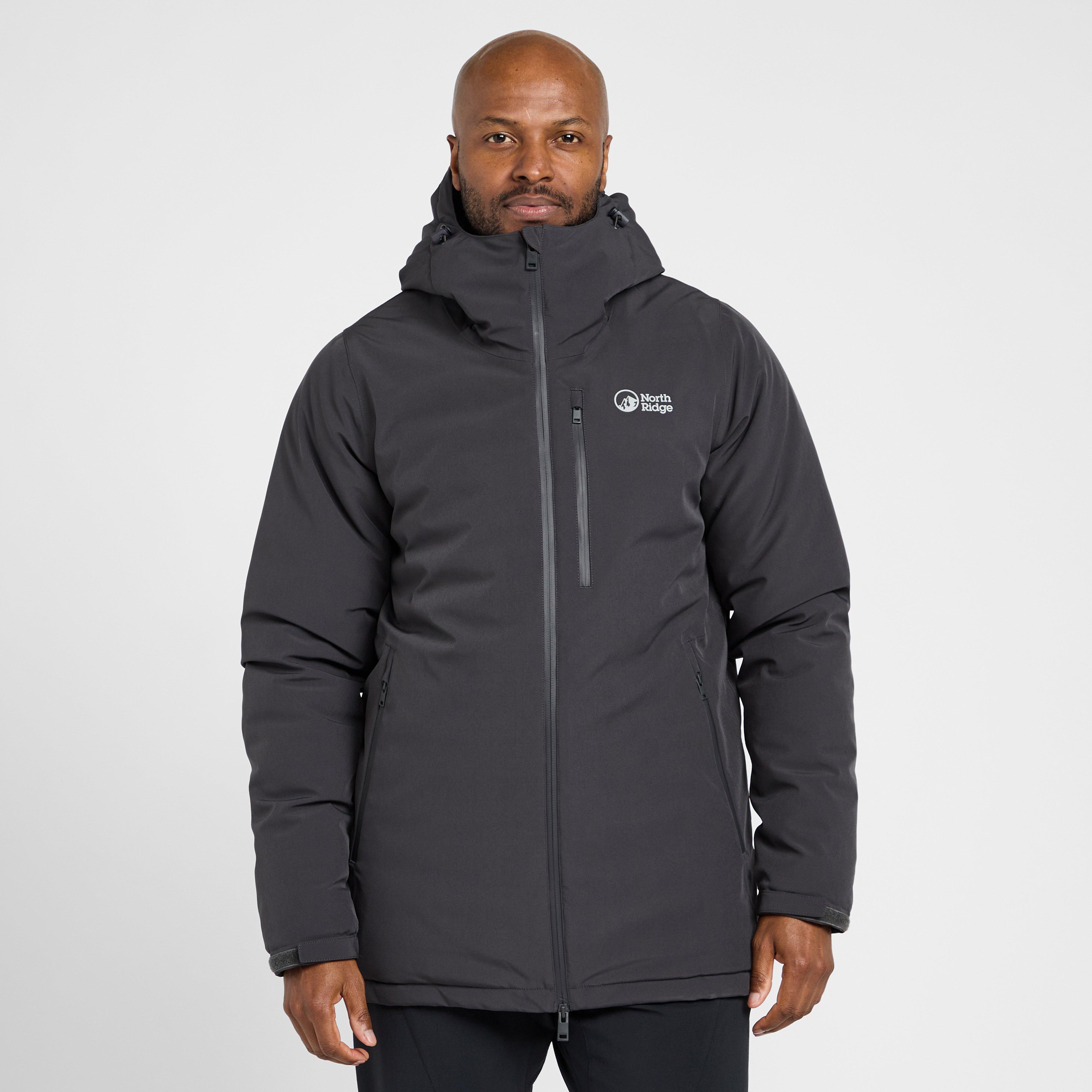 Grey North Ridge Men's Domain Waterproof Parka – Blacks