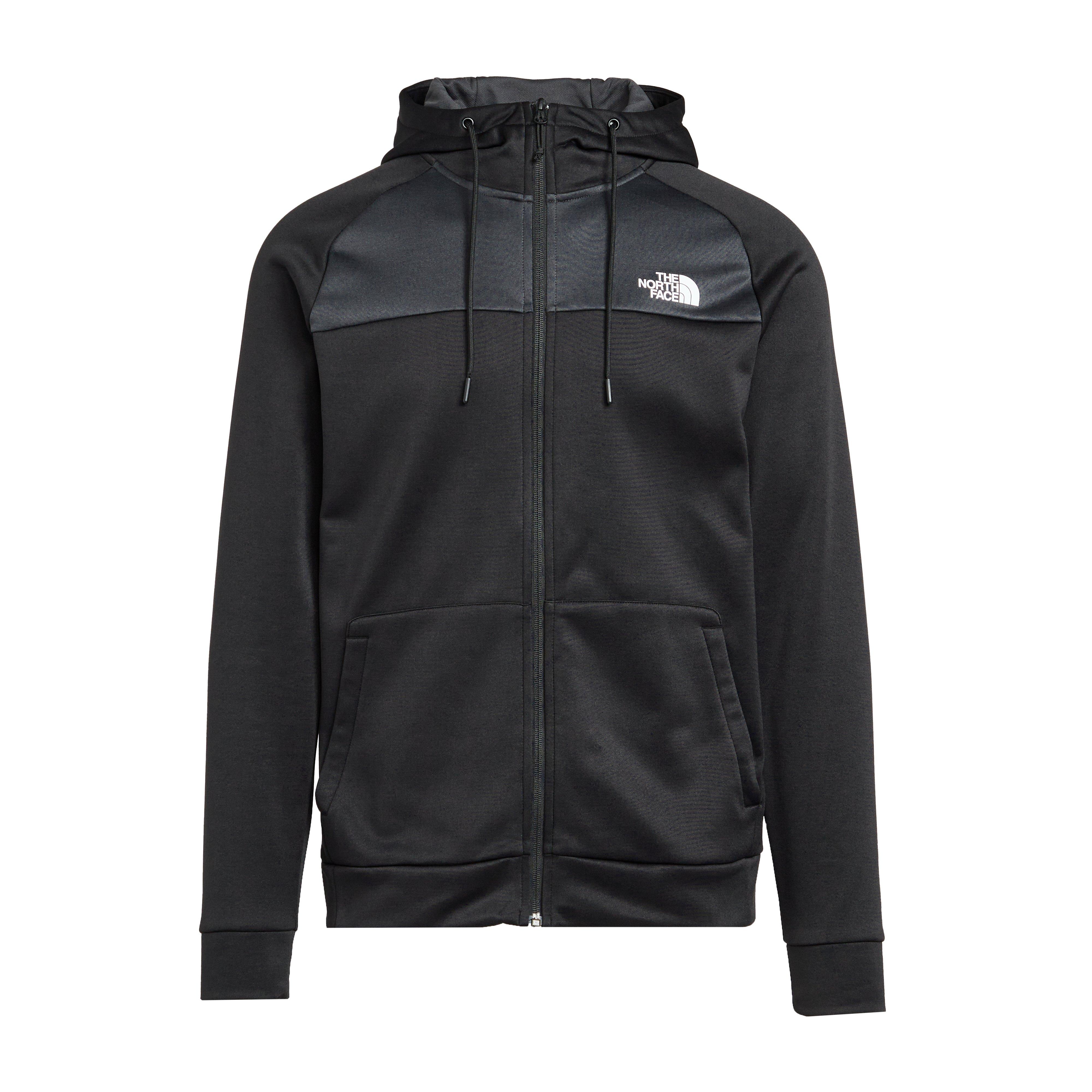 Black The North Face Men's Reaxion Full Zip Hoodie – Blacks