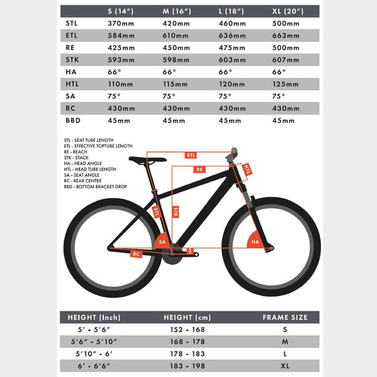 Line T2 27.5" Hardtail Mountain Bike