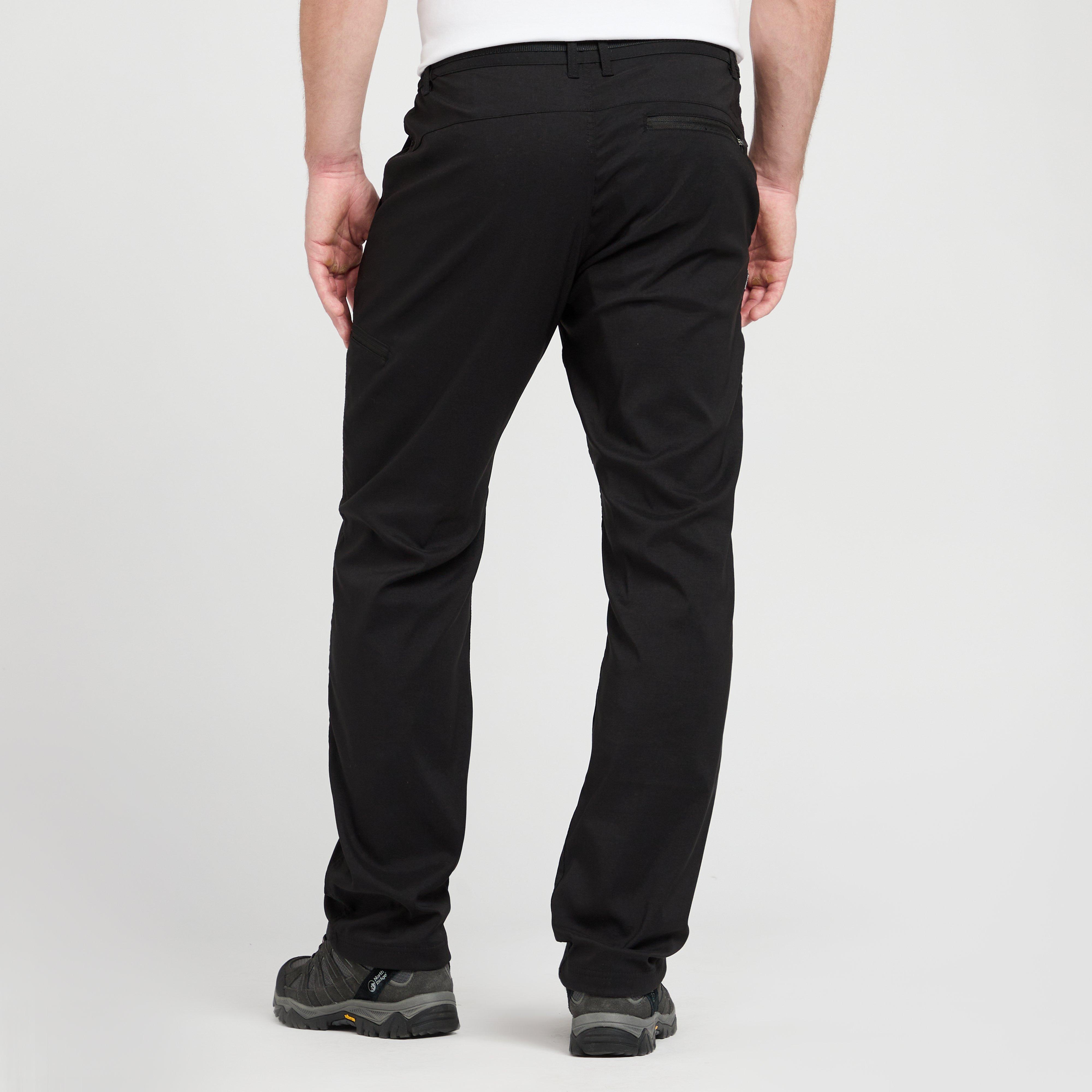 Black Craghoppers Men's Kiwi Pro Lined Trousers – Blacks