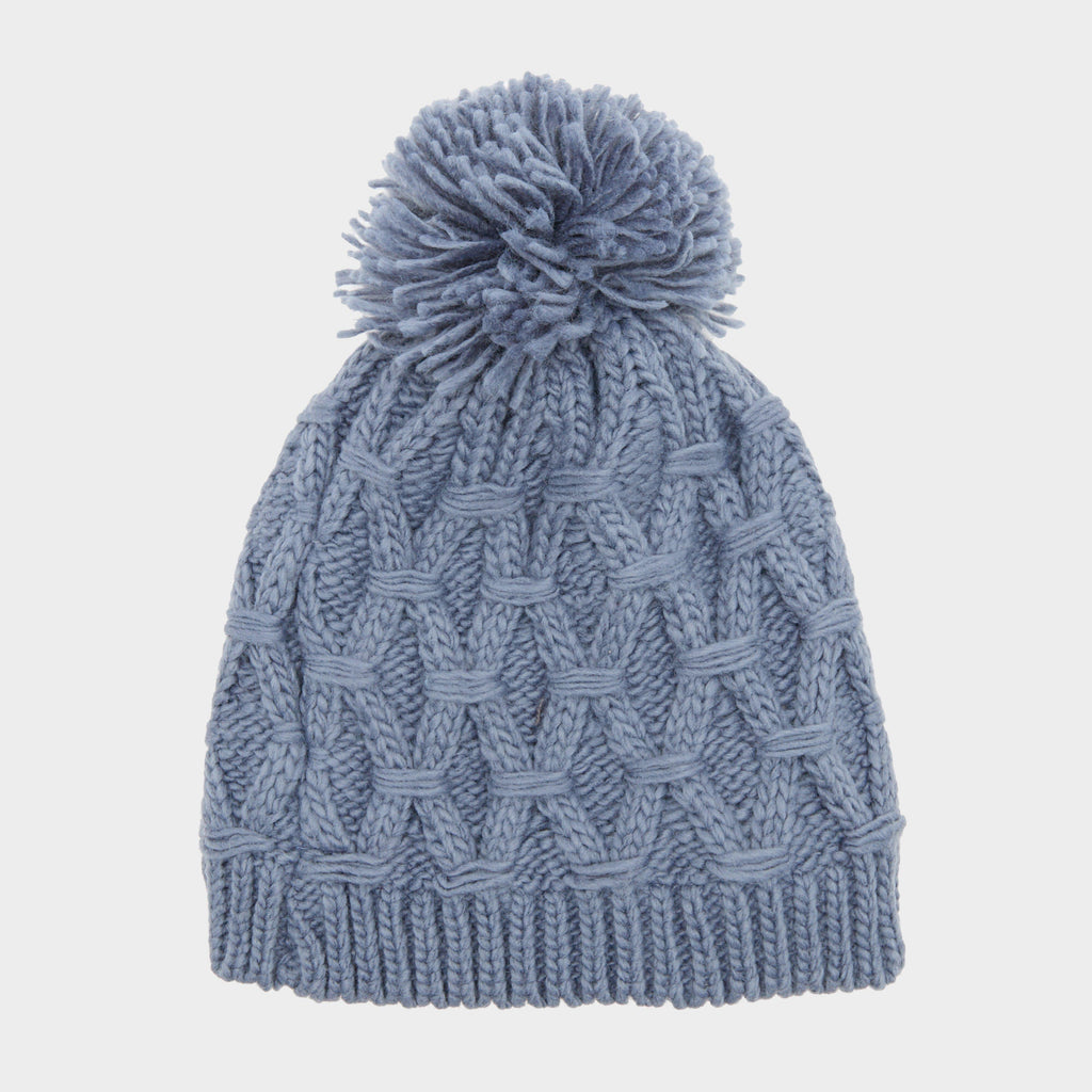 Women's Sapphire Bobble Hat
