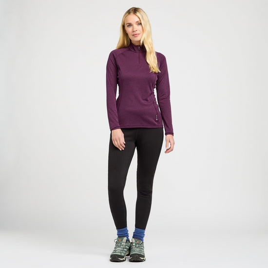Women’s Dart Zip Neck Top