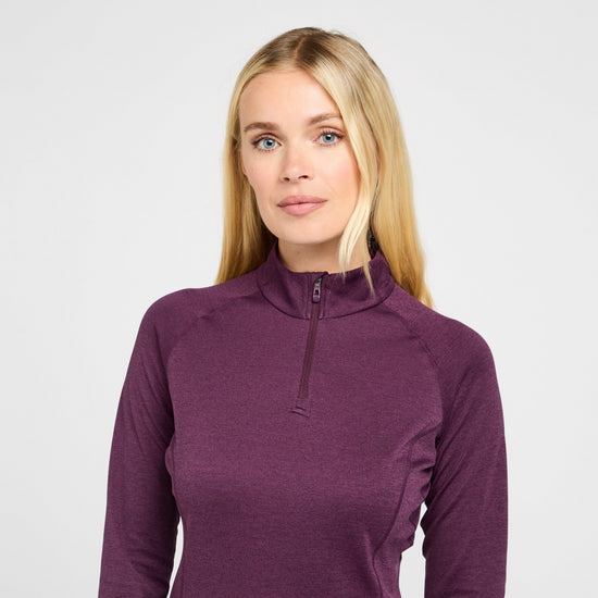 Women’s Dart Zip Neck Top