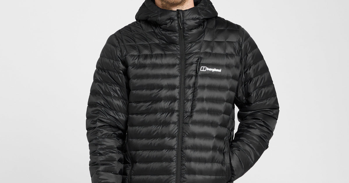 Black Berghaus Men's Bynack Down Jacket – Blacks