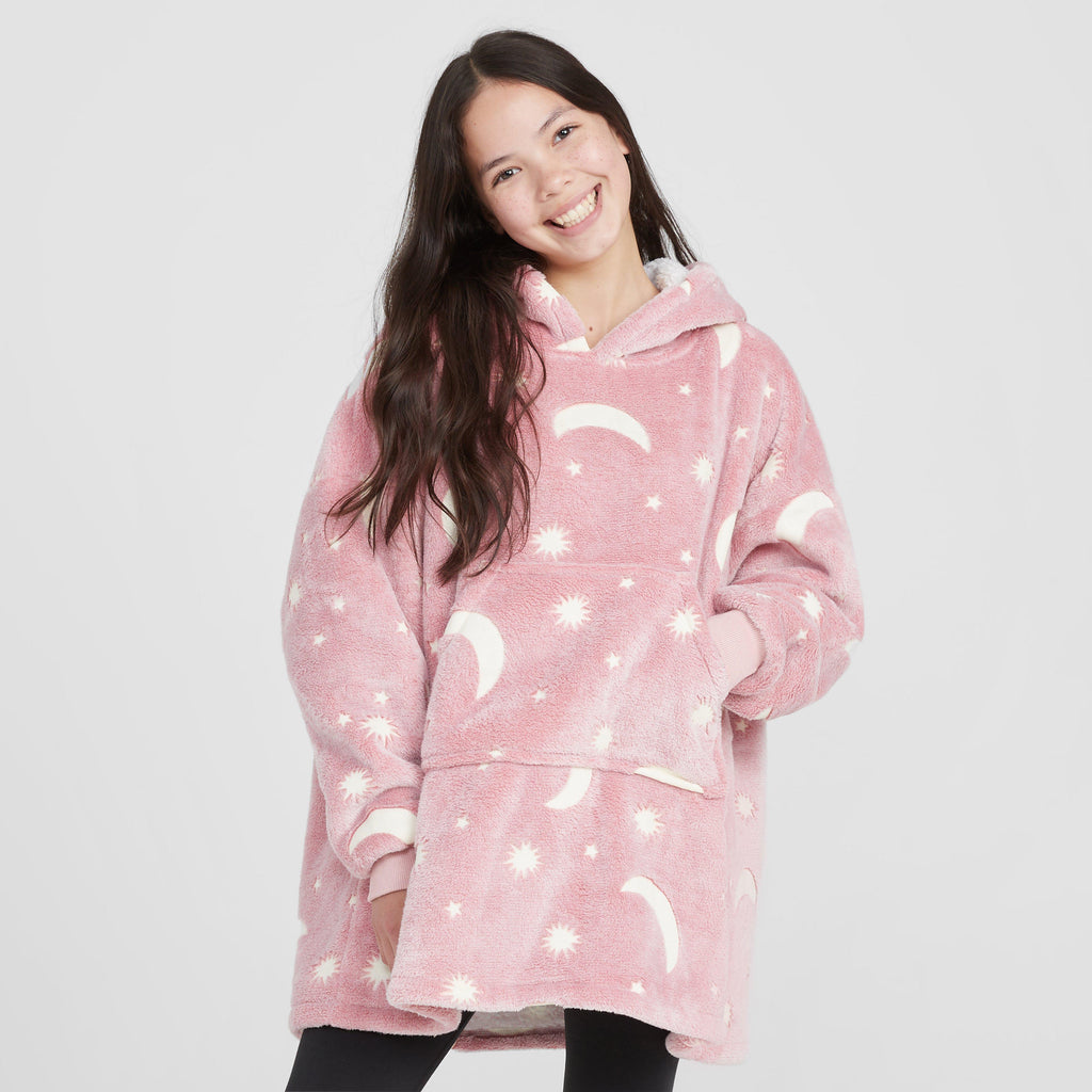 Kids’ Glow in the Dark Oversized Hoodie