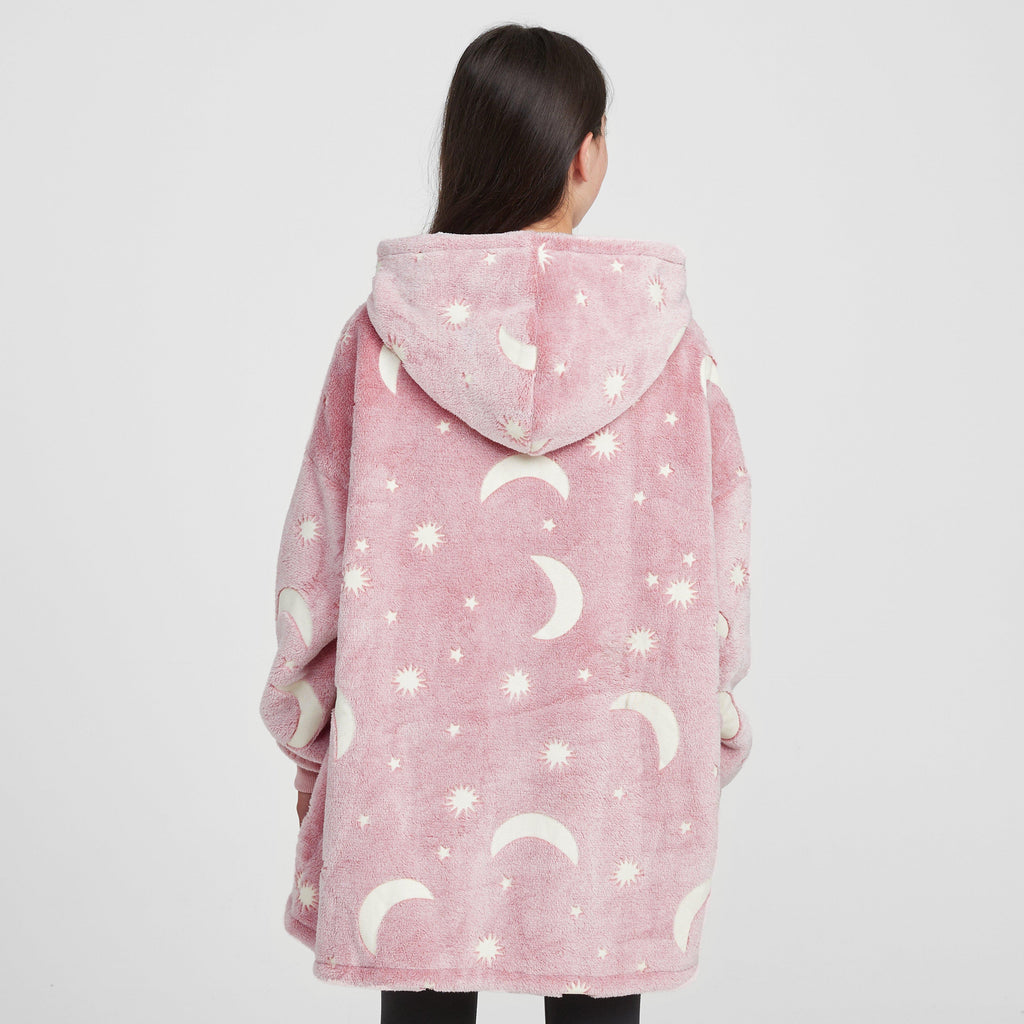 Kids’ Glow in the Dark Oversized Hoodie