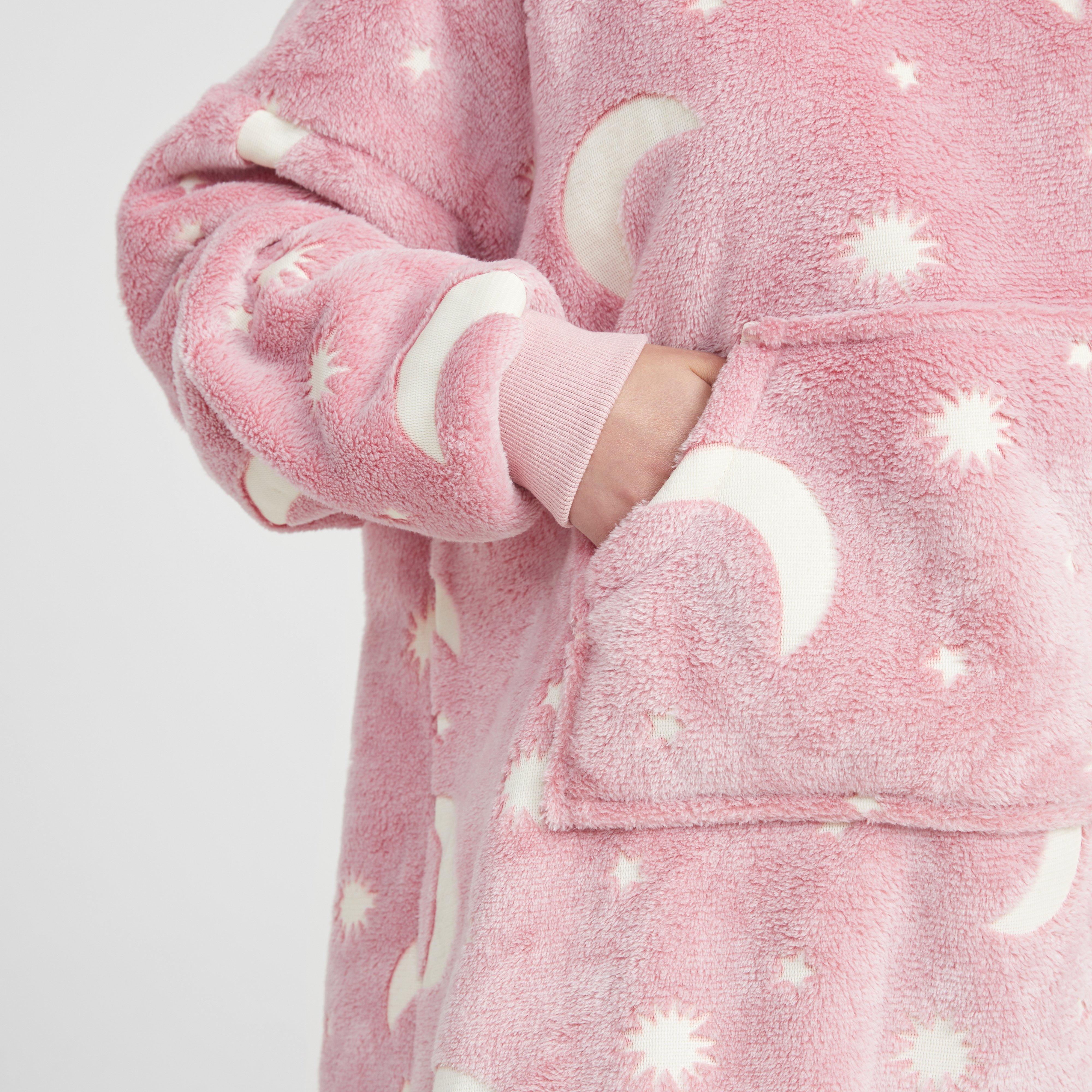 Kids’ Glow in the Dark Oversized Hoodie