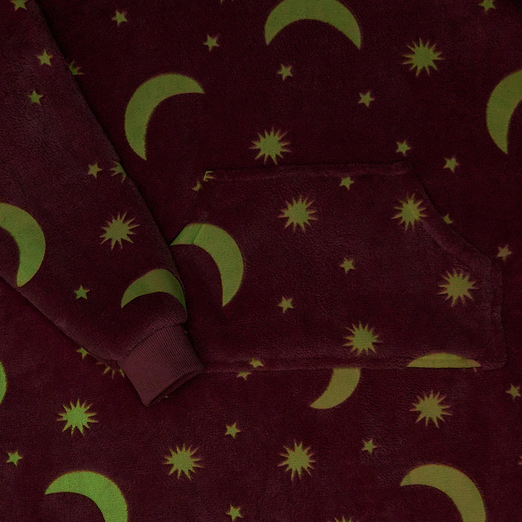 Kids’ Glow in the Dark Oversized Hoodie