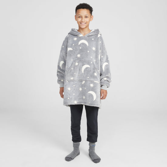 Kids’ Glow in the Dark Oversized Hoodie