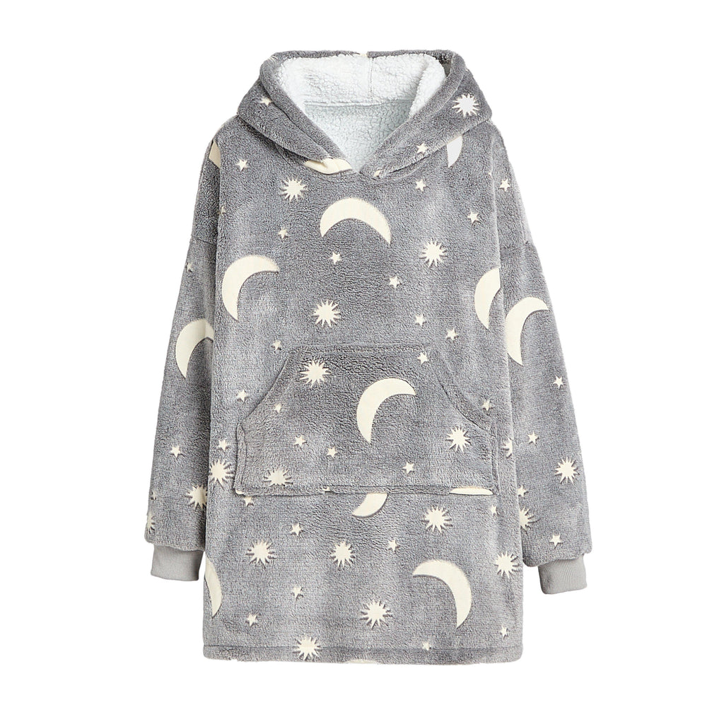 Kids’ Glow in the Dark Oversized Hoodie