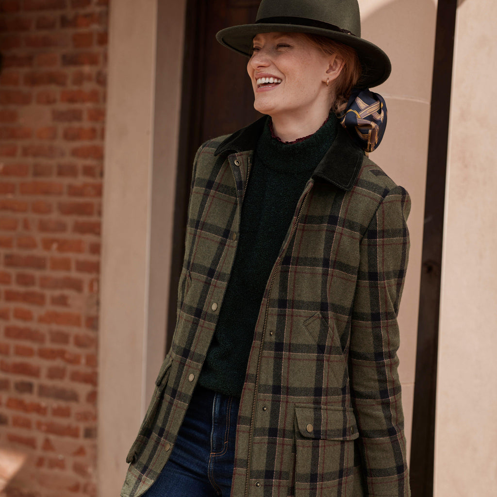 Women's Berkley Tweed Fieldcoat