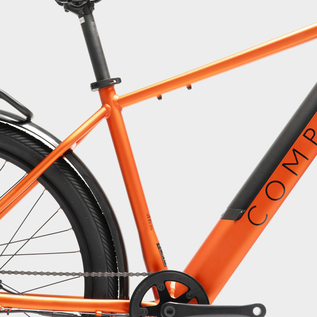 Compass Bike Orange Compass Zone Hybrid E-Bike – Blacks