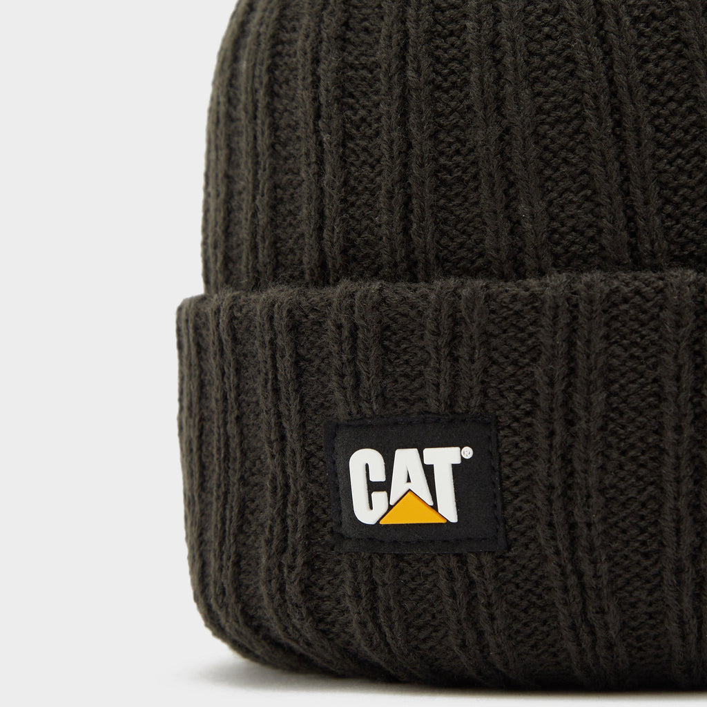 Logo Ribbed Beanie