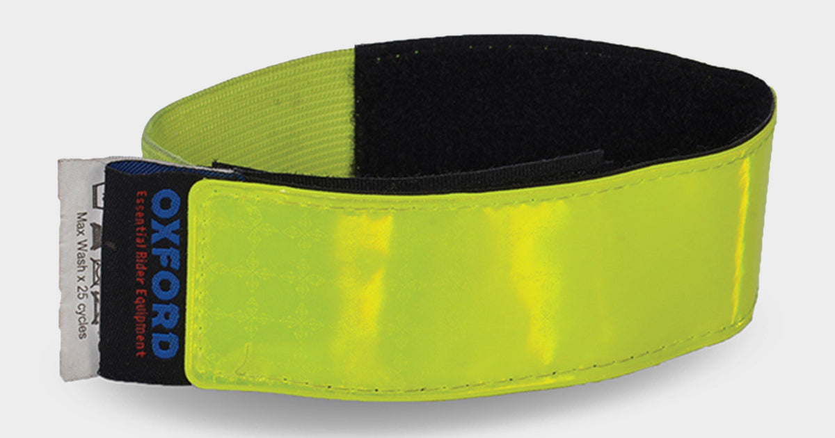 Yellow Compass Bright Bands Reflective Arm/Ankle Bands – Blacks
