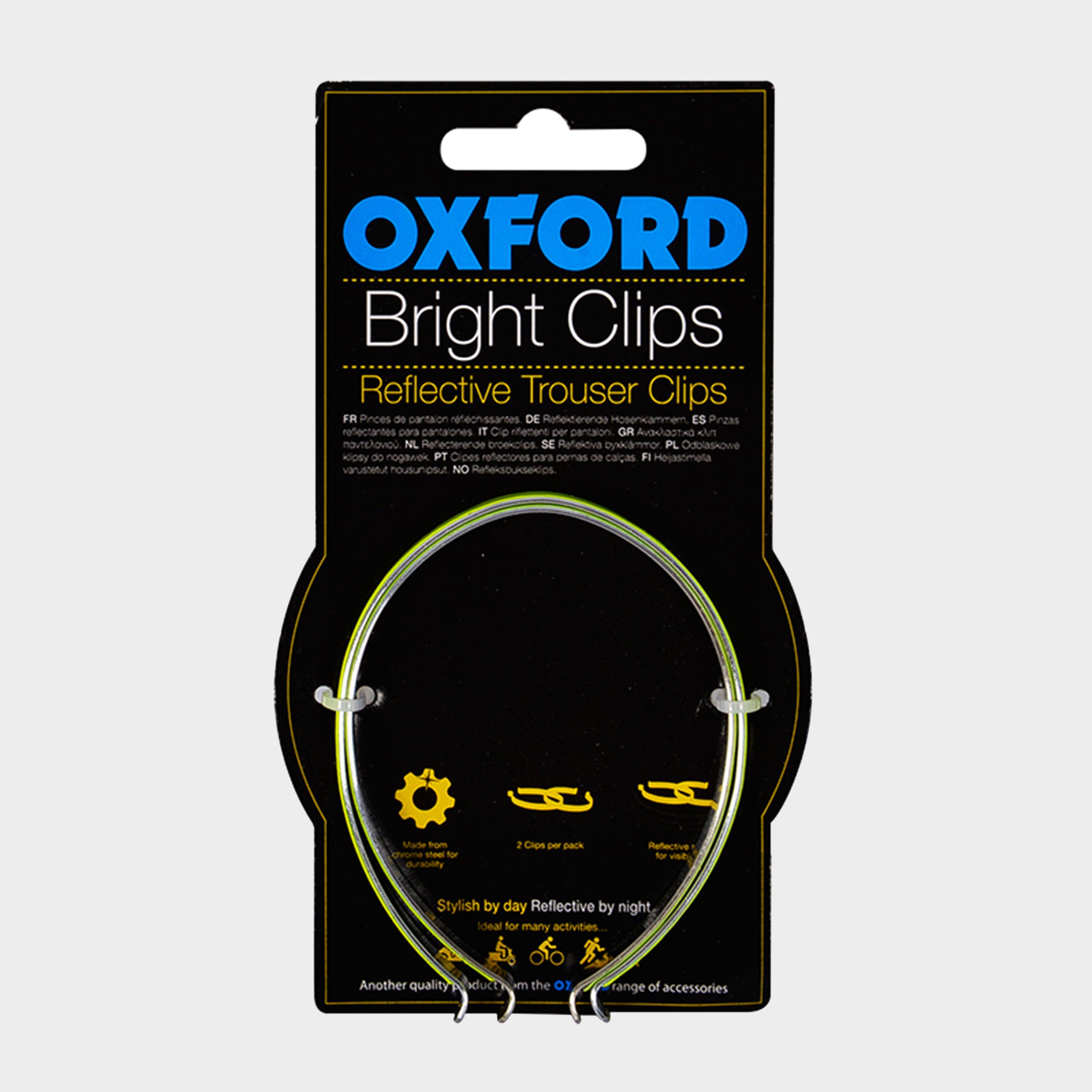 Bright Reflective Trouser Clip
