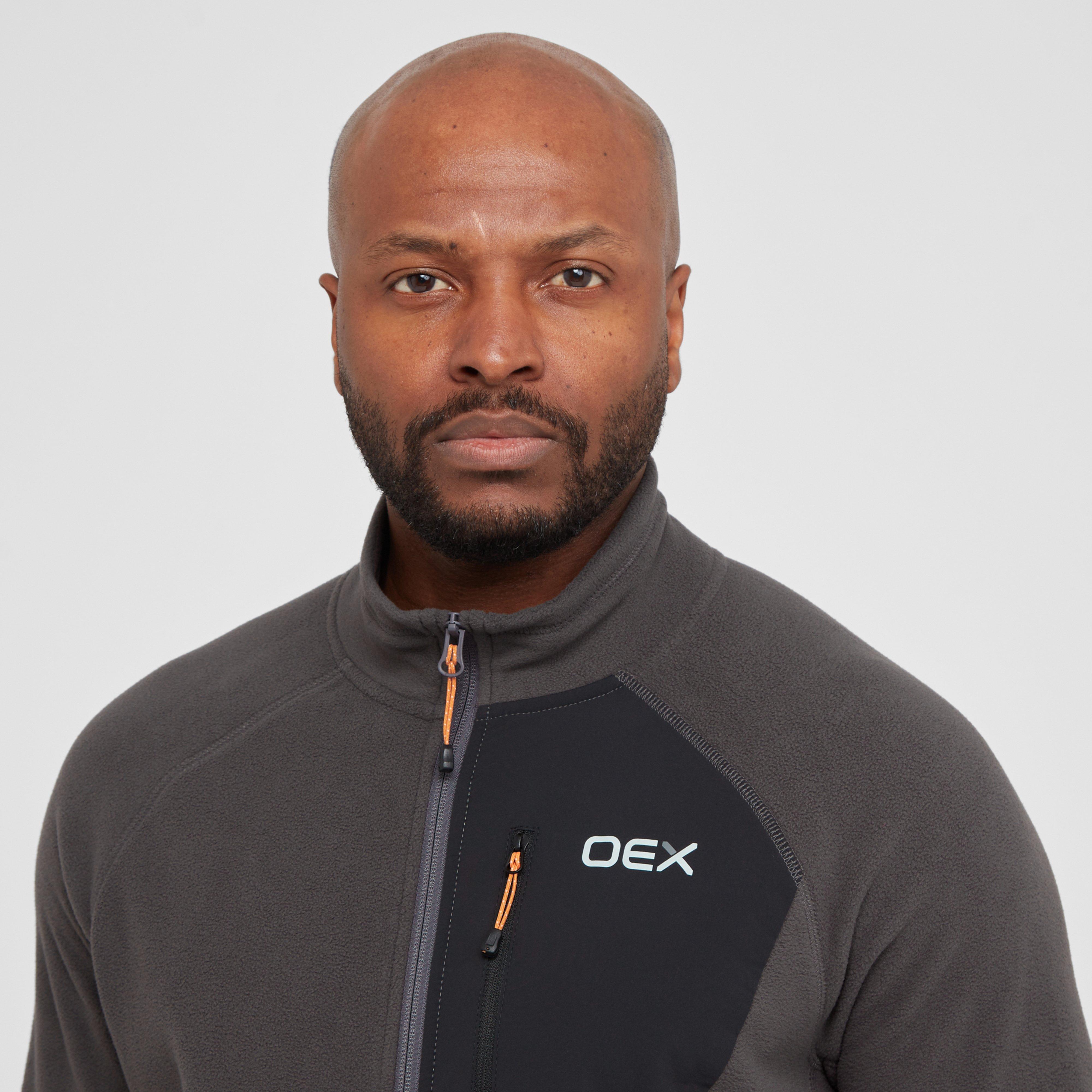 Grey OEX Men's Braewick Full Zip Fleece – Blacks Grey OEX Men's Braewick Full Zip Fleece – Blacks